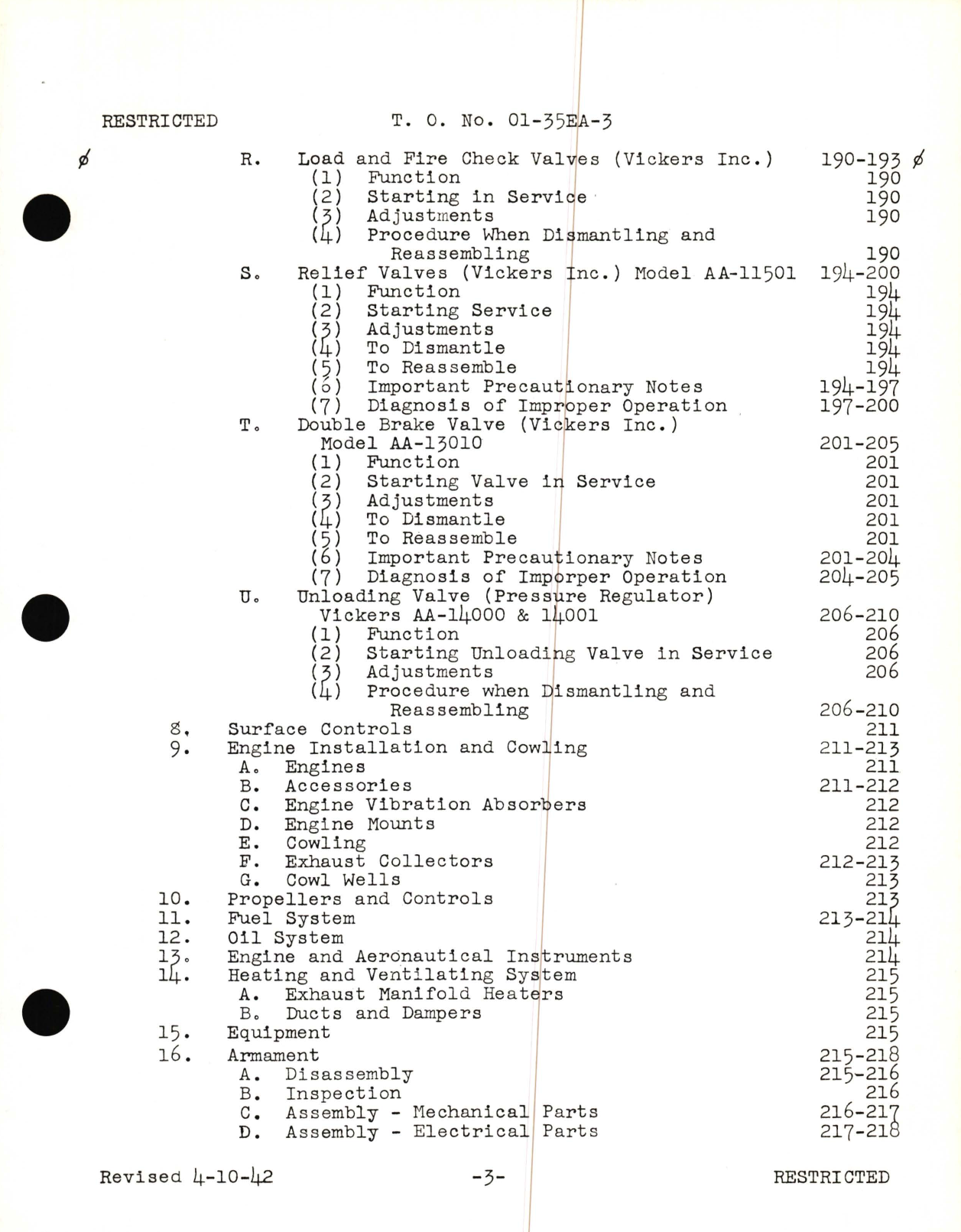 Sample page 9 from AirCorps Library document: Overhaul Instructions for Army Models RB-26, RB-26A and B-26B