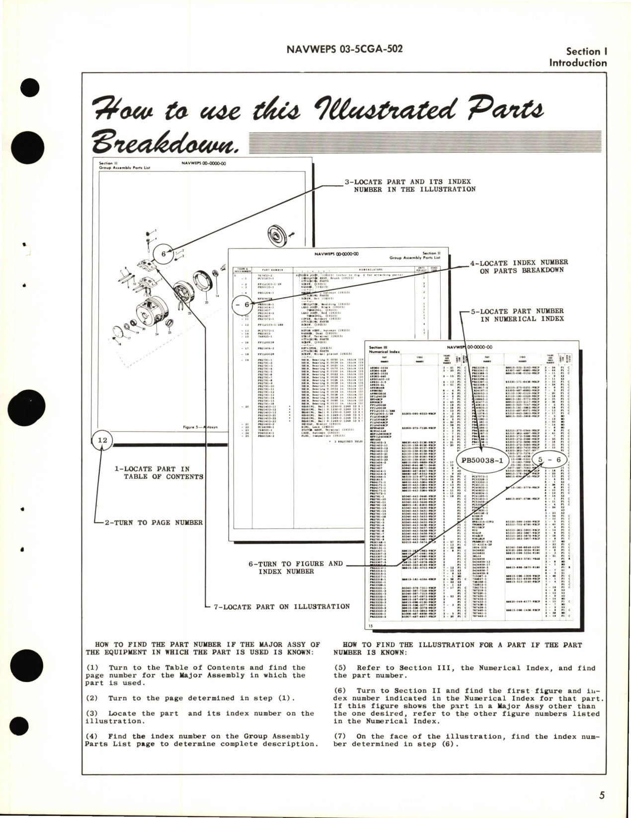 Sample page 7 from AirCorps Library document: Parts Breakdown for Horizontal Stabilizer Actuator - 5380824 and 5660533 Series 