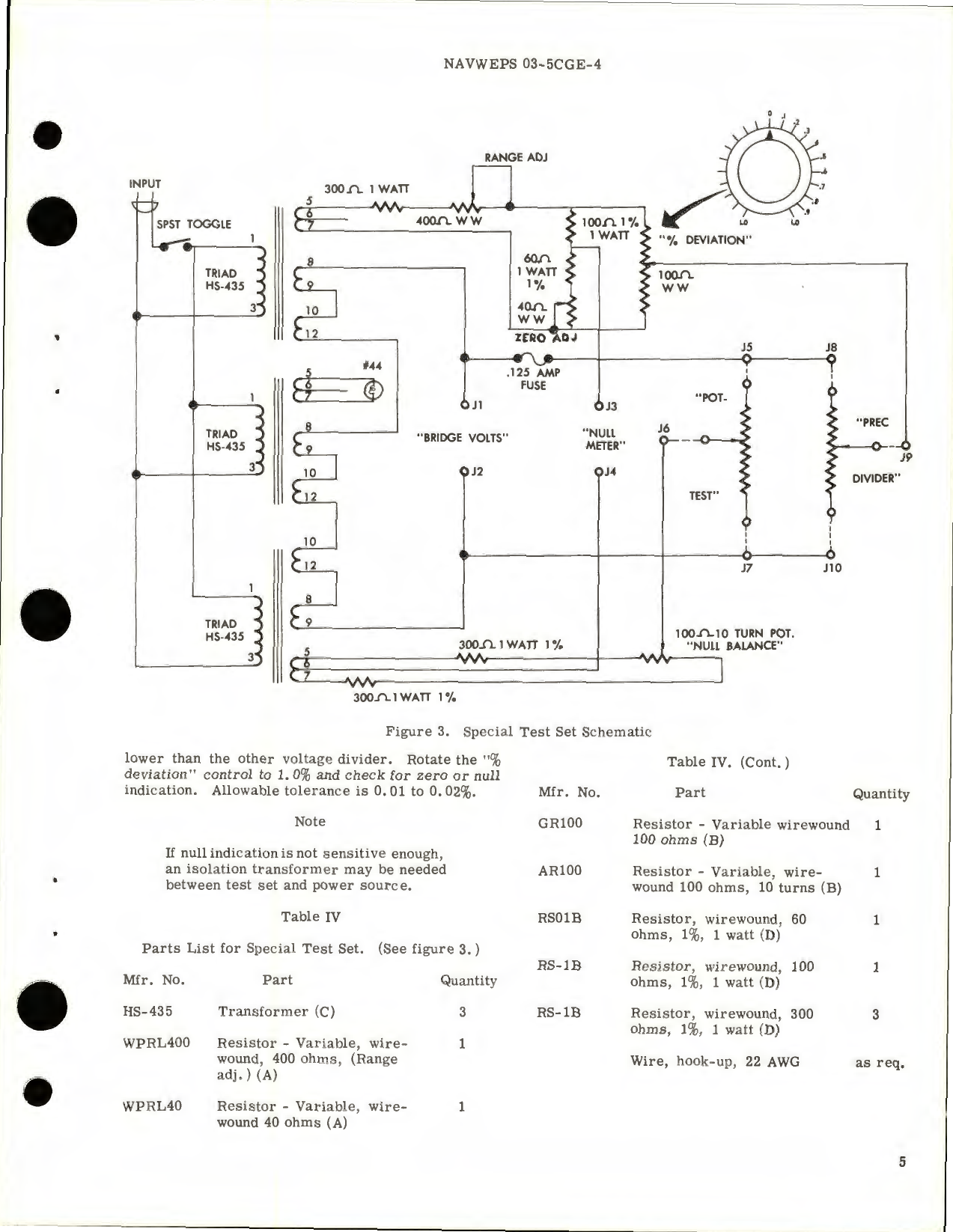 Sample page 5 from AirCorps Library document: Overhaul Instructions with Parts Breakdown for Feedback Potentiometer - Part 311D216G6 