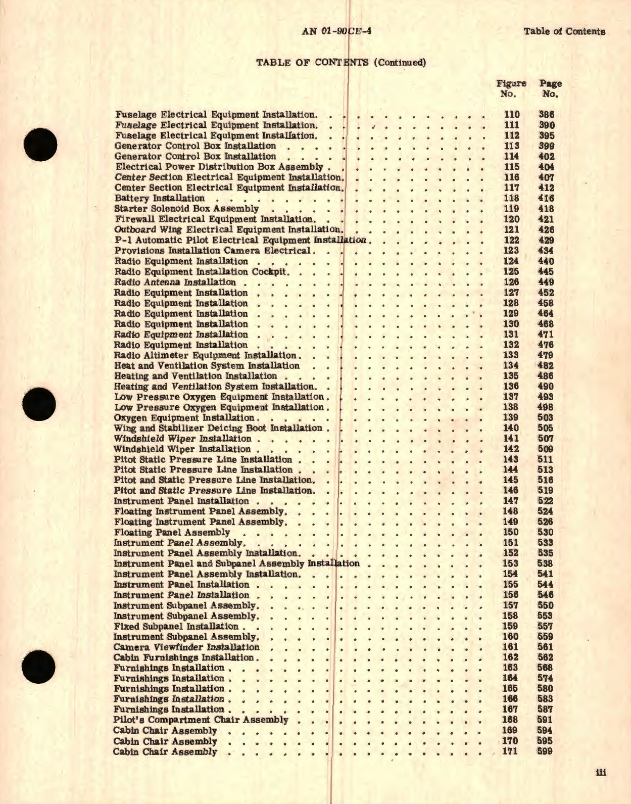 Sample page 5 from AirCorps Library document: Illustrated Parts Breakdown for Navy Models JRB-4, -5, -6, SNB-4, -5, -5P Aircraft