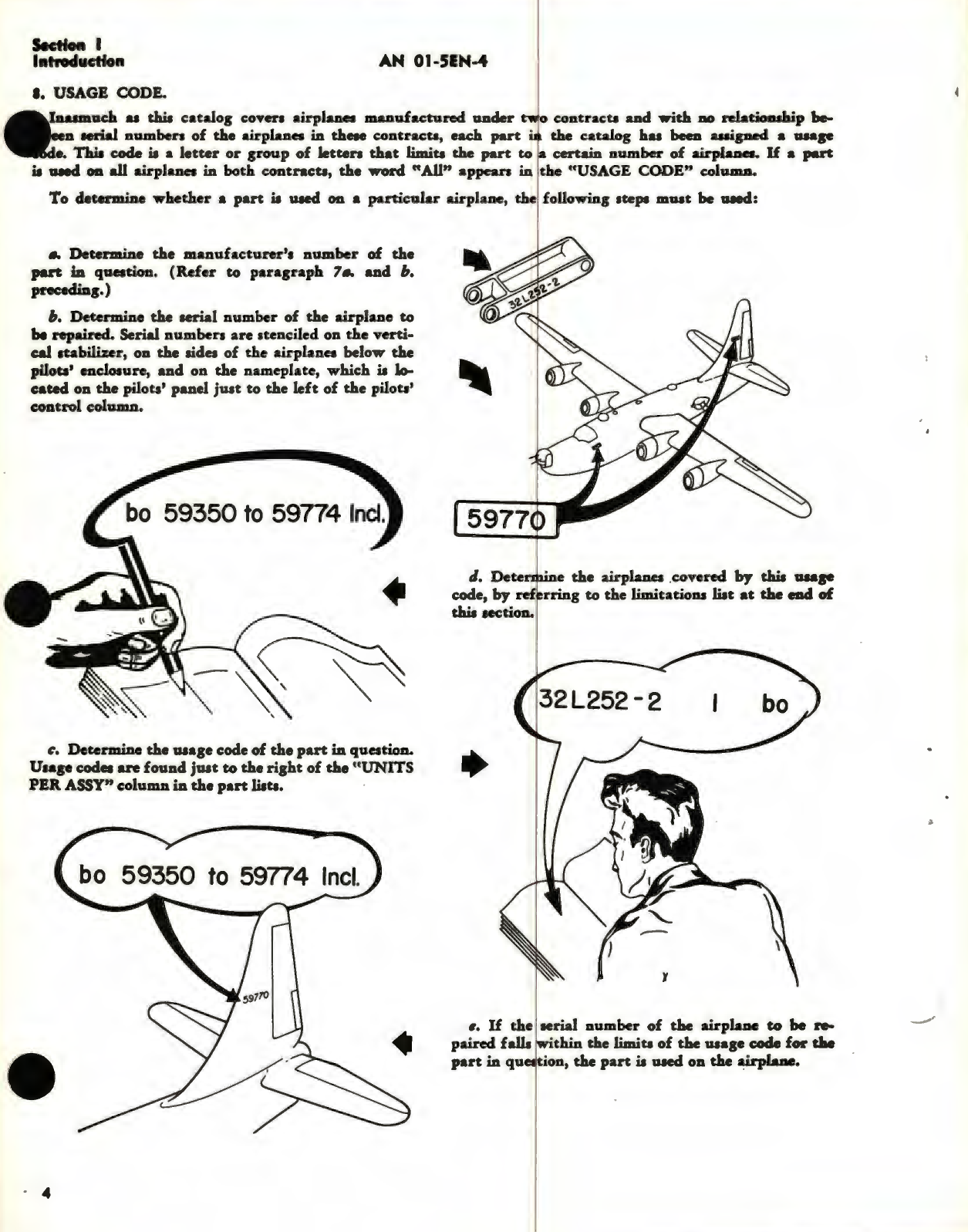 Sample page 9 from AirCorps Library document: Parts Catalog for Navy Model P4Y-2 Airplane