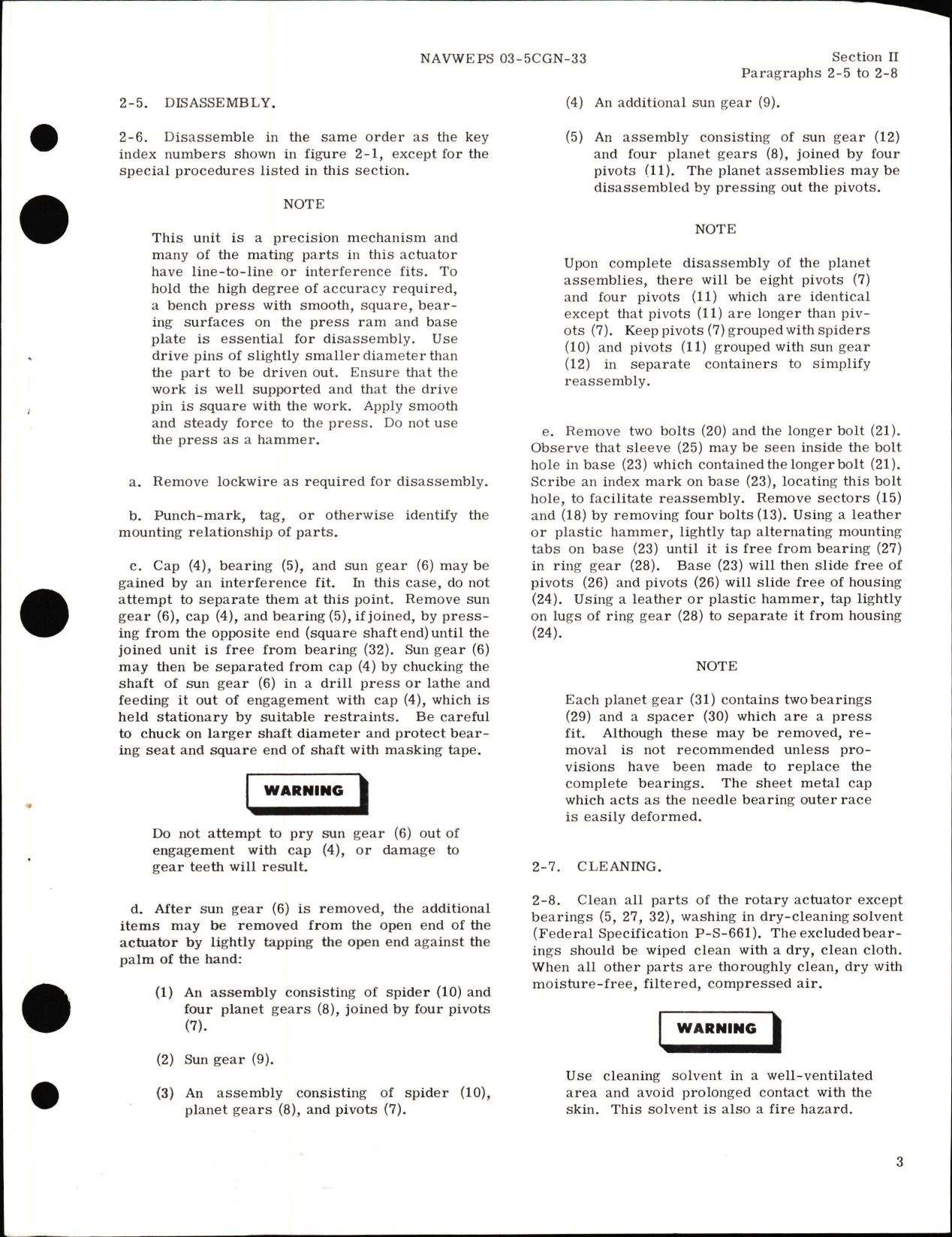 Sample page 5 from AirCorps Library document: Overhaul Instructions for BLC Valve Rotary Actuator Assembly - Part 279-526220 