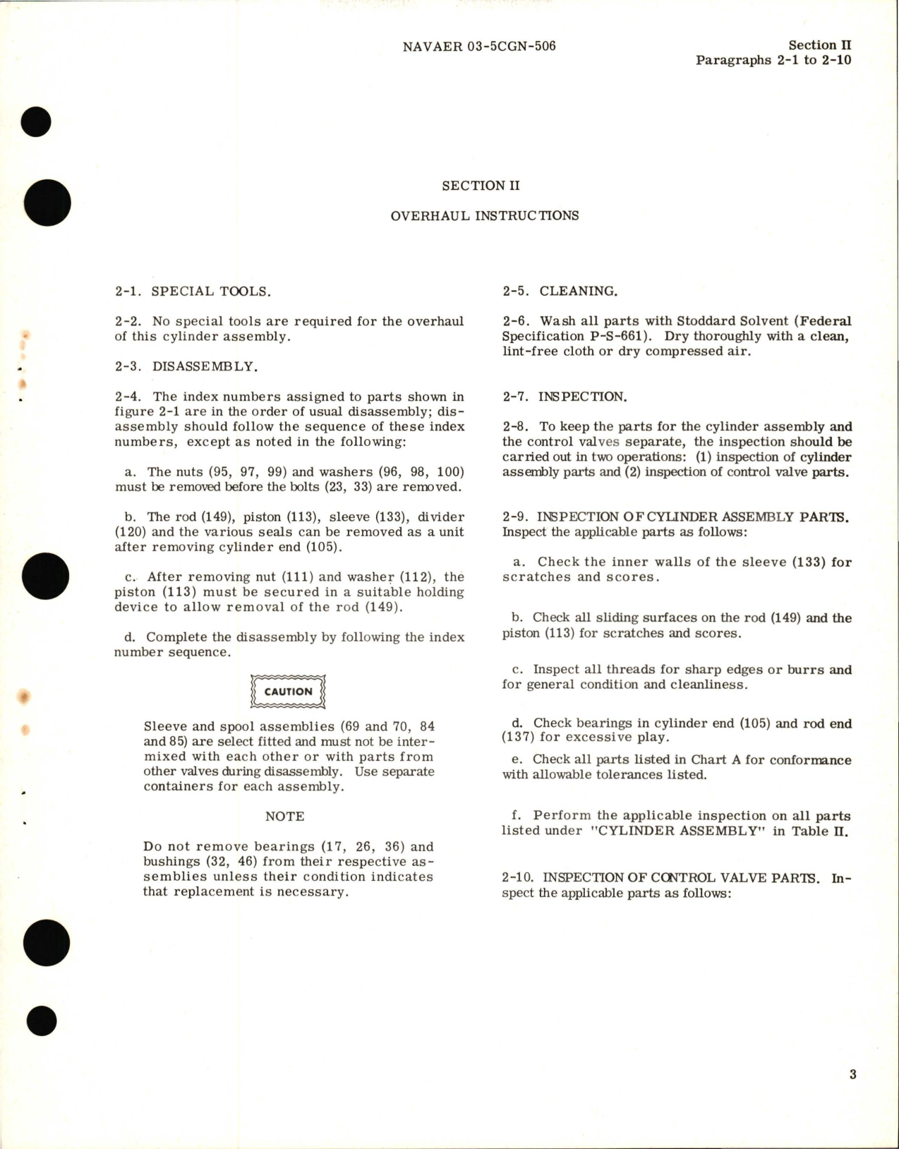 Sample page 5 from AirCorps Library document: Overhaul Instructions for Hydraulic Flight Control Aileron Actuator Assembly - Part 209-58705-21 and 209-58705-22