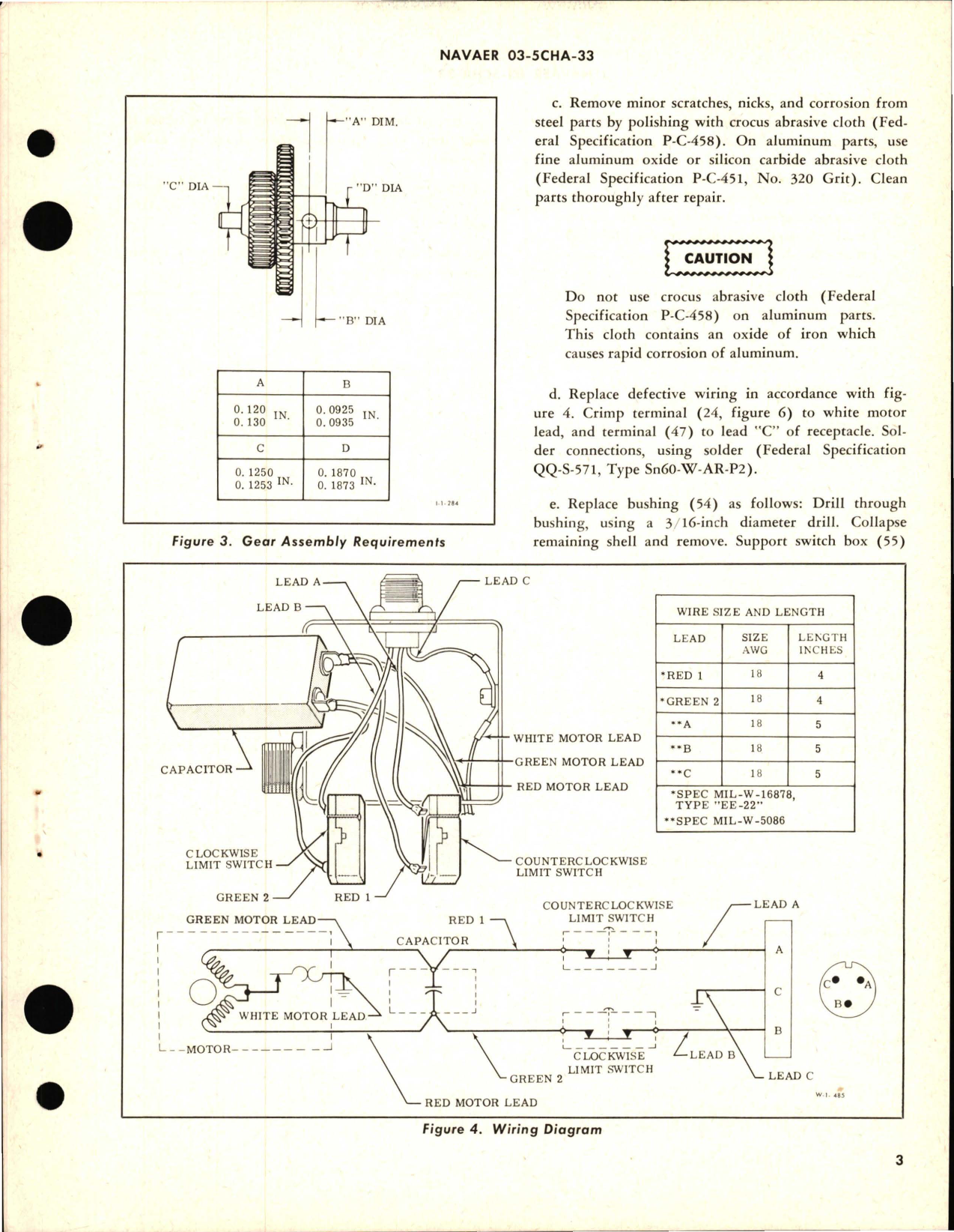 Sample page 5 from AirCorps Library document: Overhaul Instructions with Parts Breakdown for Electromechanical Rotary Actuator - Part 525054