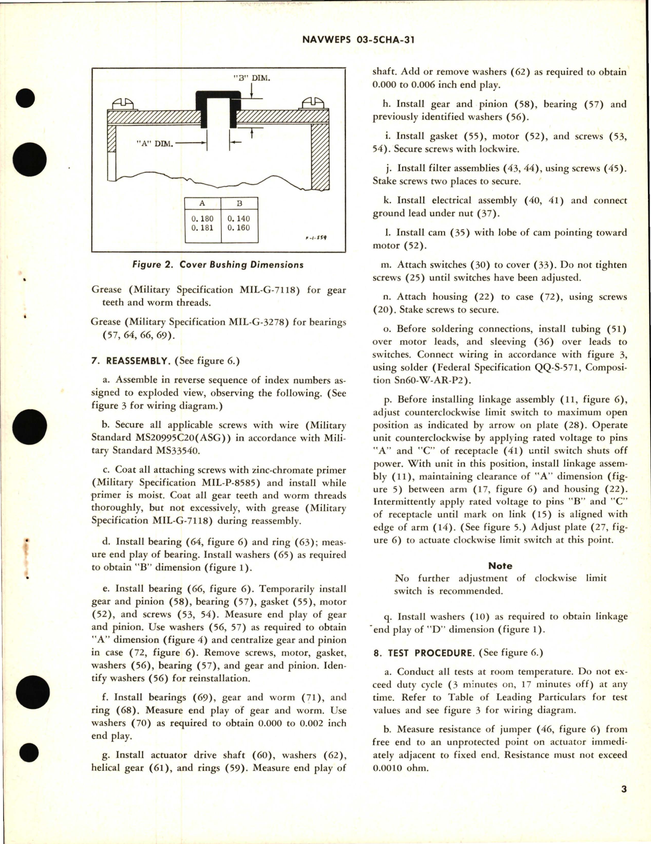 Sample page 5 from AirCorps Library document: Overhaul Instructions with Parts Breakdown for Electromechanical Rotary Actuator - Part 34988-8