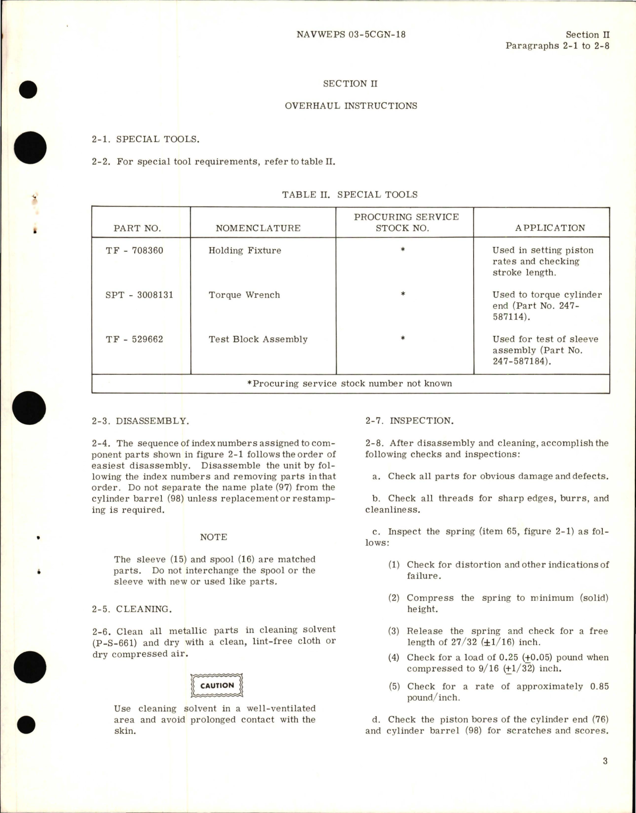 Sample page 5 from AirCorps Library document: Overhaul Instructions for Hydraulic Flap Control Actuator Assemblies - Part 247-58706 Series 