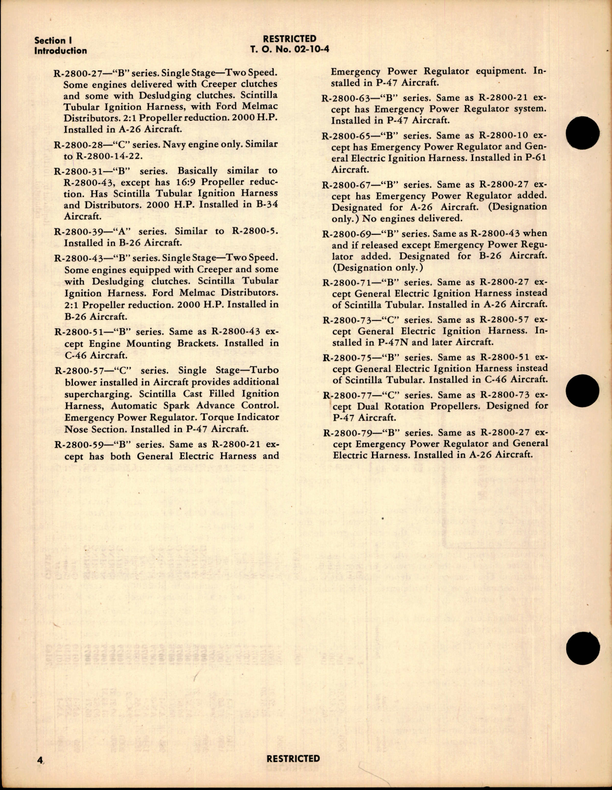 Sample page 6 from AirCorps Library document: Master Interchangeable Parts List & Requisitioning Guide for Aircraft Engines