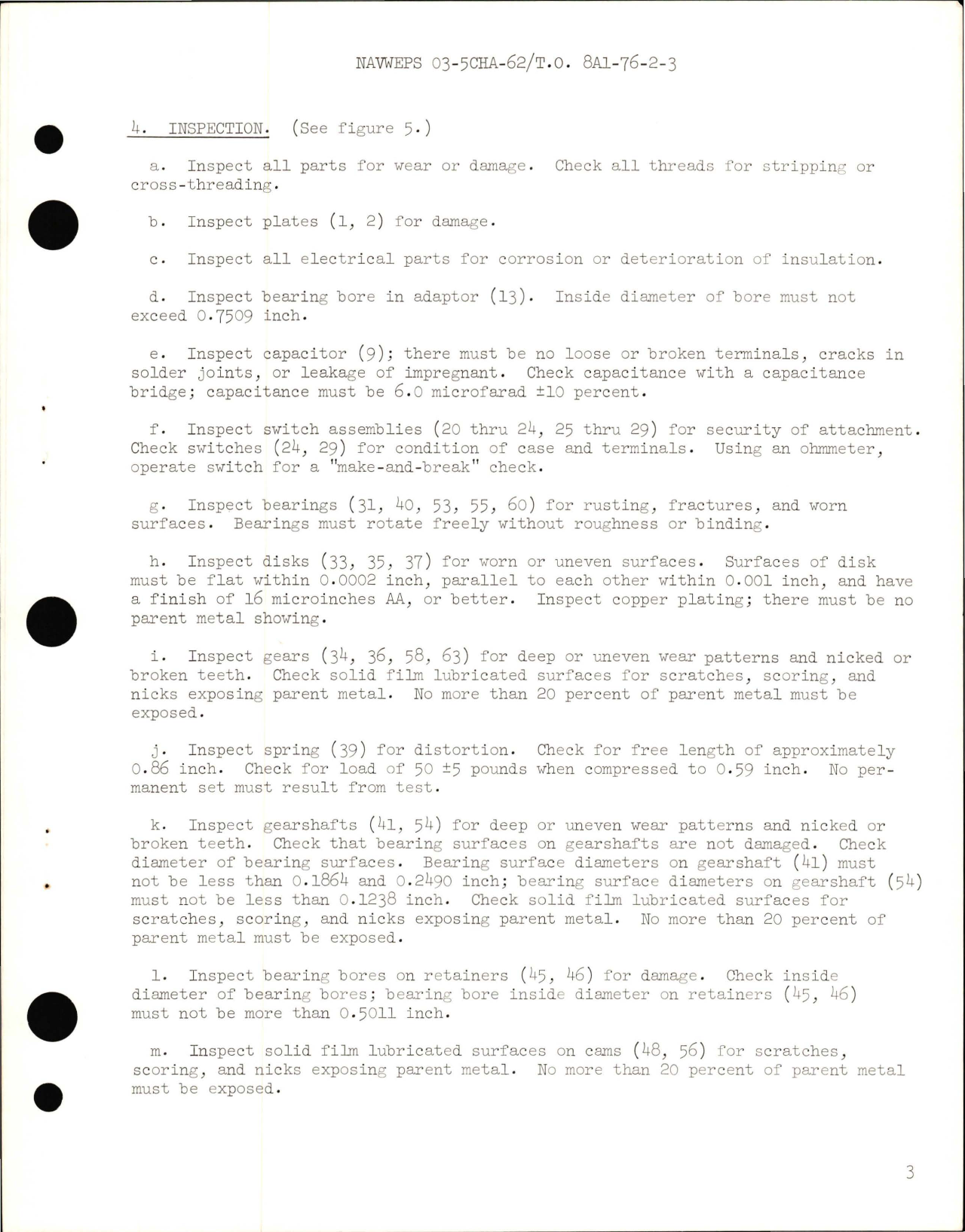Sample page 5 from AirCorps Library document: Overhaul Instructions with Parts Breakdown for  Rotary Electromechanical Actuator - Part 541146-1-1