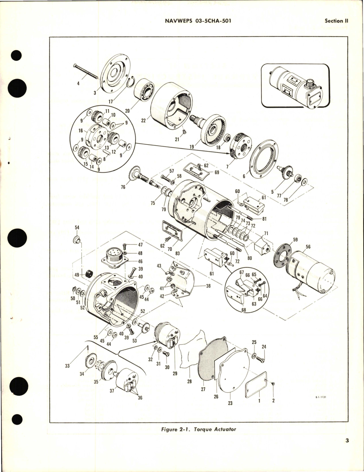 Sample page 7 from AirCorps Library document: Overhaul Instructions for Torque Actuators - Parts 30400-10, 30400-11 and 31698-1 