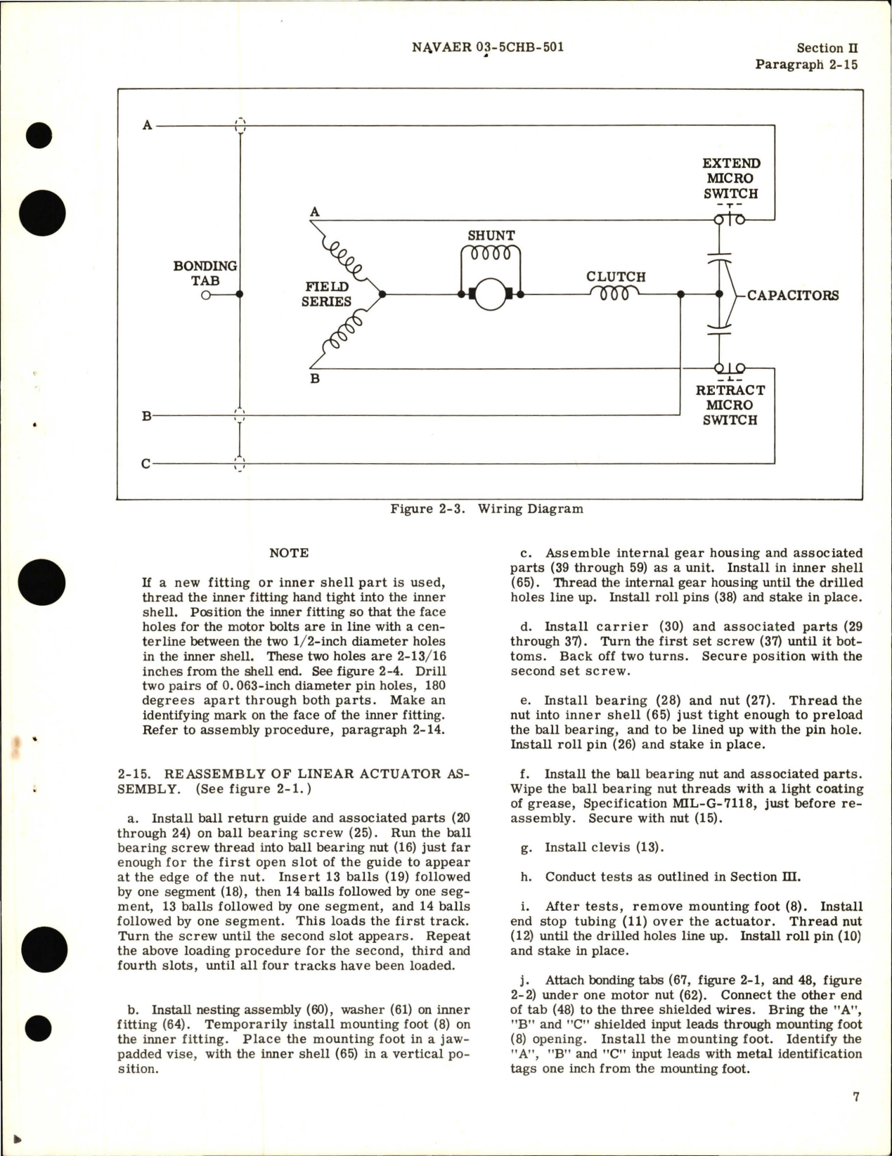 Sample page 5 from AirCorps Library document: Overhaul Instructions for Linear Actuator - Part R149