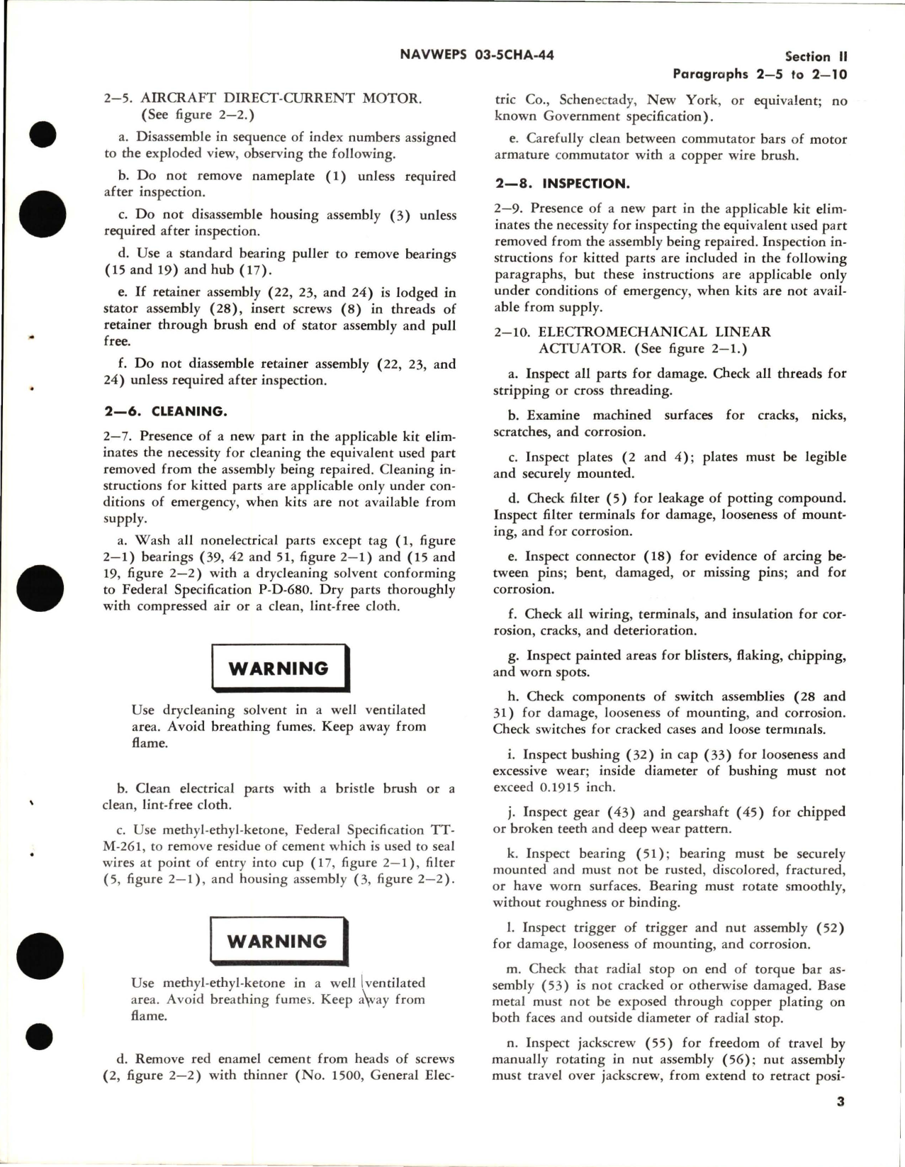 Sample page 7 from AirCorps Library document: Overhaul Instructions for Electromechanical Linear Actuator - Part 525520-1 and 48229
