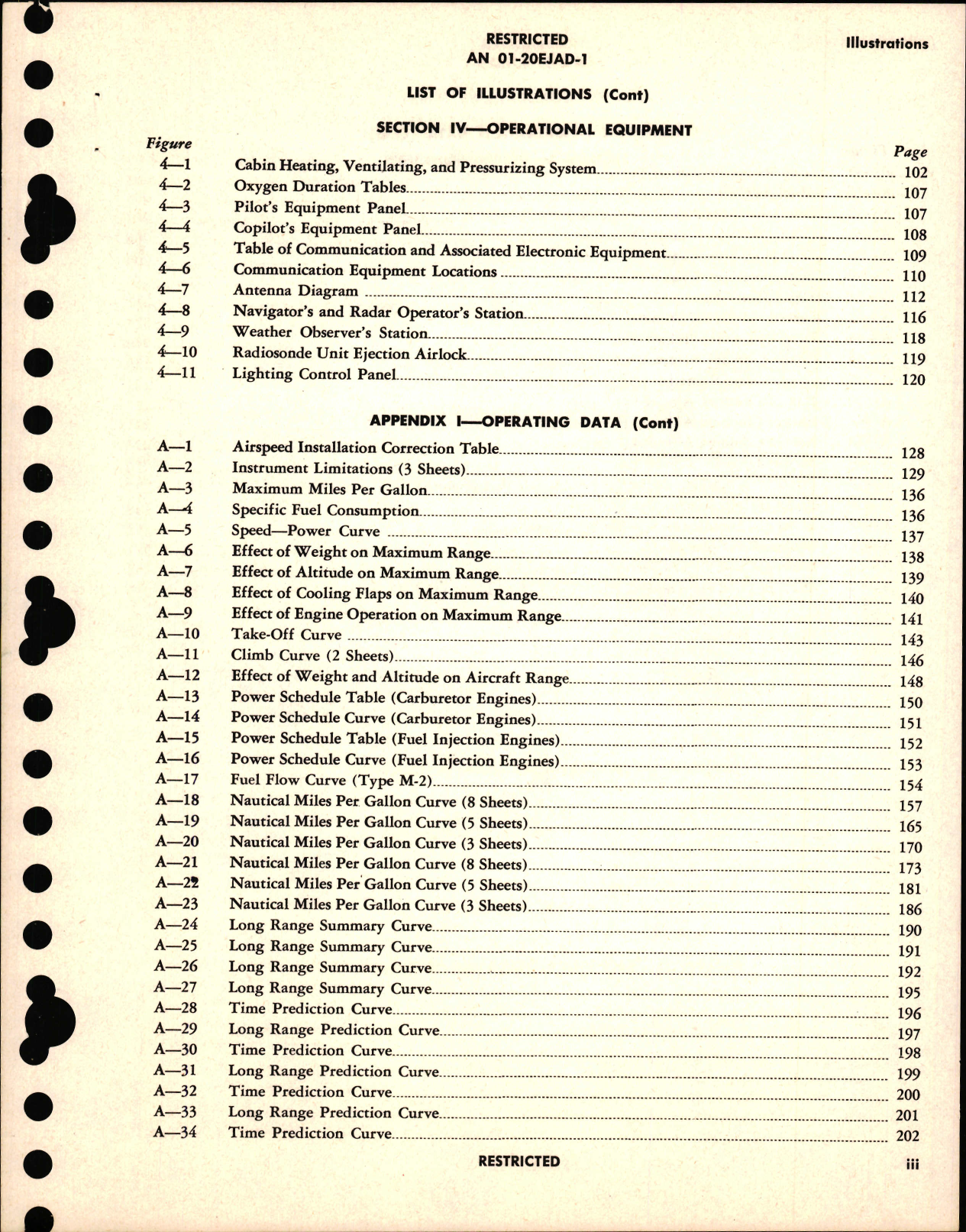 Sample page 5 from AirCorps Library document: Flight Handbook for WB-29 and WB-29A