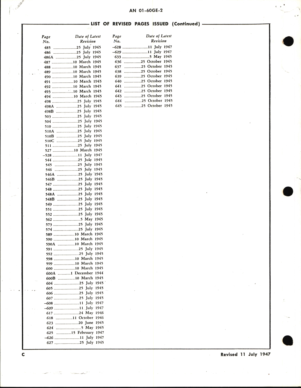 Sample page 2 from AirCorps Library document: Erection and Maintenance Manual for B-25