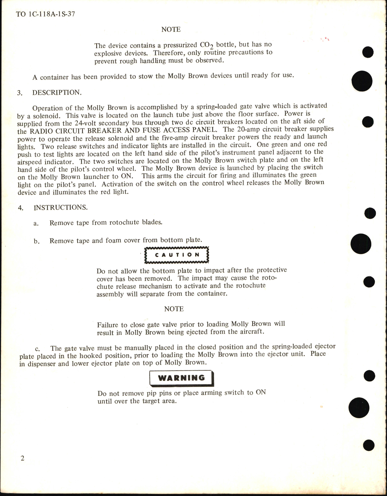 Sample page 6 from AirCorps Library document: Flight Manual for C-118A and VC-118A