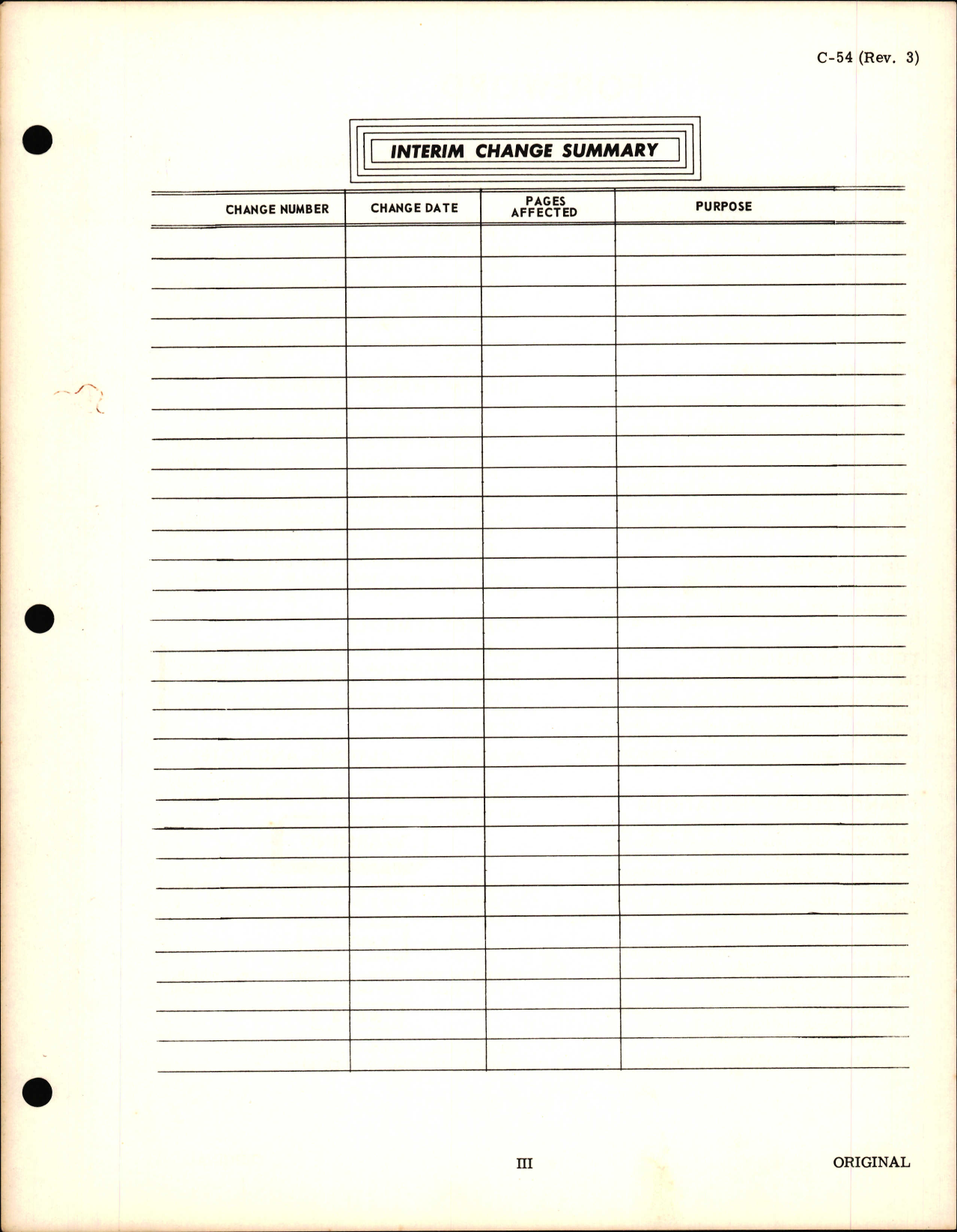 Sample page 5 from AirCorps Library document: NATOPS Manual for C-54, Third Revision