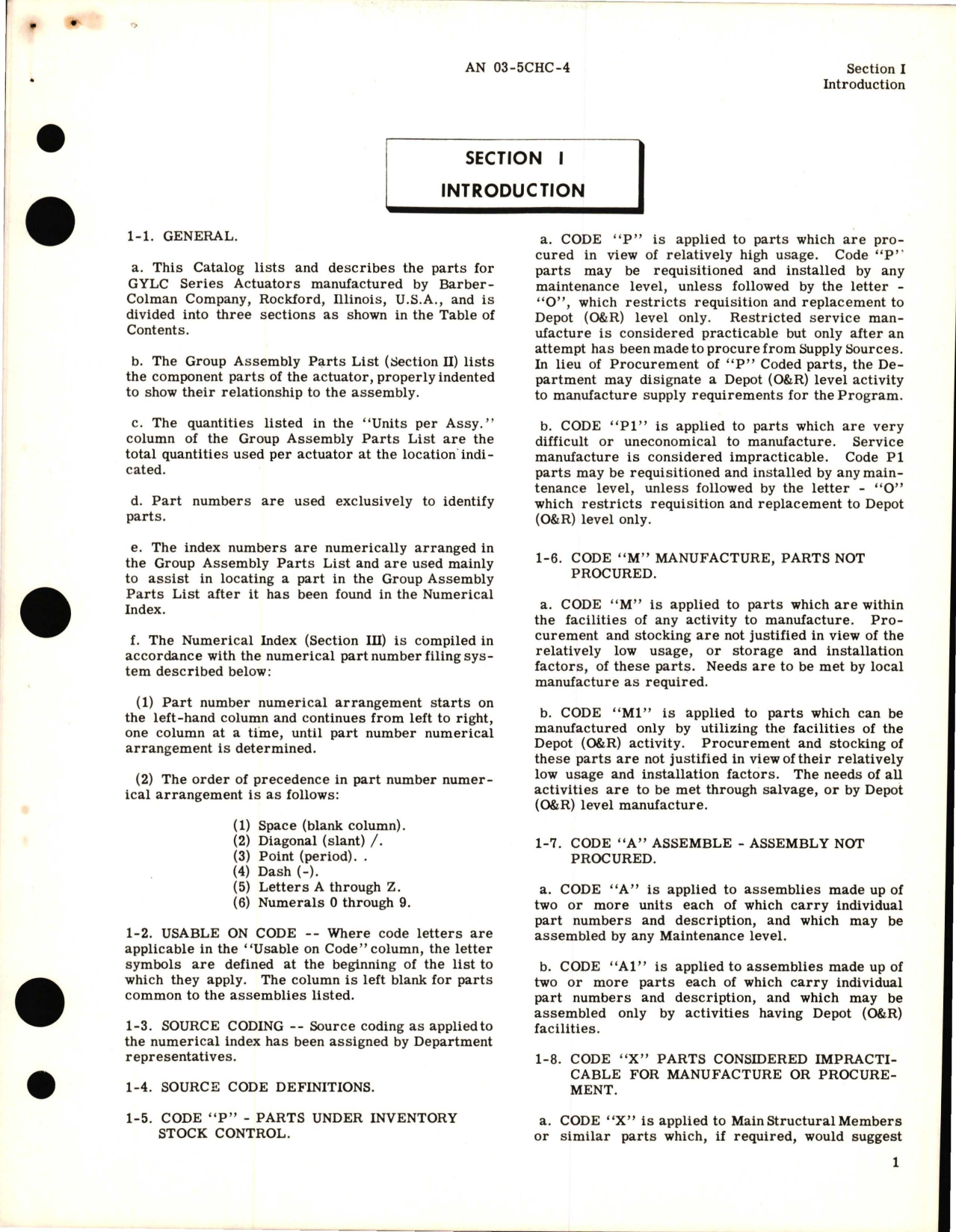 Sample page 5 from AirCorps Library document: Illustrated Parts Breakdown for Aircraft Actuators - Part GYLC 3156, GYLC 3550-4 and GYLC 4029 