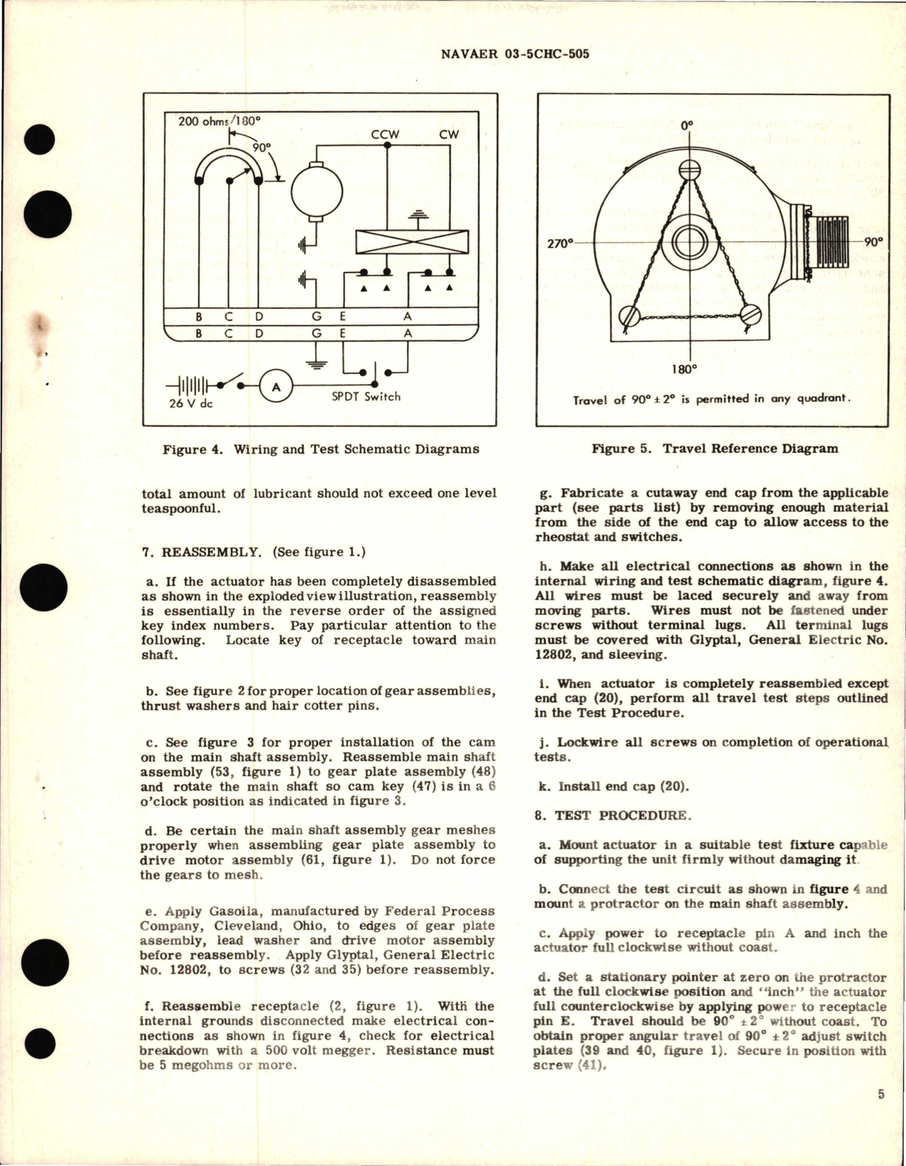 Sample page 5 from AirCorps Library document: Overhaul Instructions with Parts Breakdown for Rotary Actuator - FYLC 2981, FYLC 2981-1 and FYLC-2981-2 