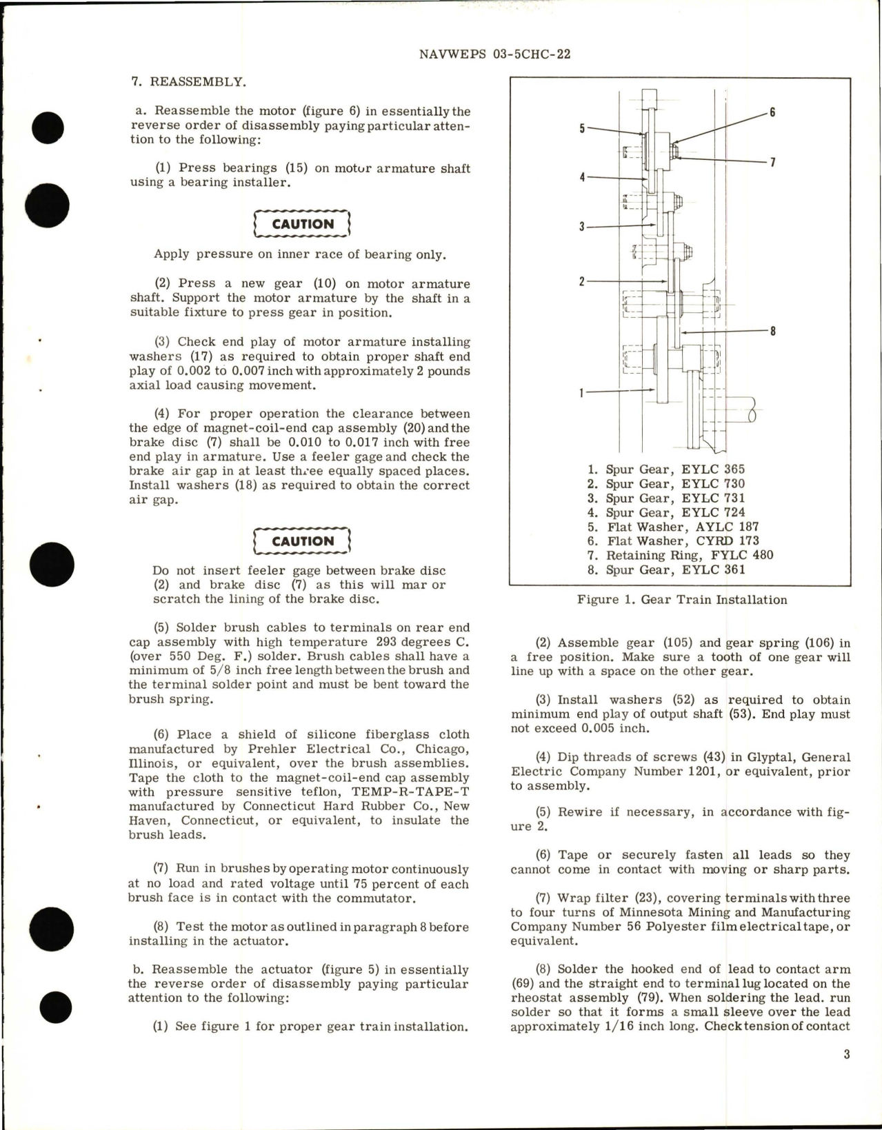 Sample page 5 from AirCorps Library document: Overhaul Instructions with Parts Breakdown for Electromechanical Rotary Actuator - Part FYLC 7683-4 