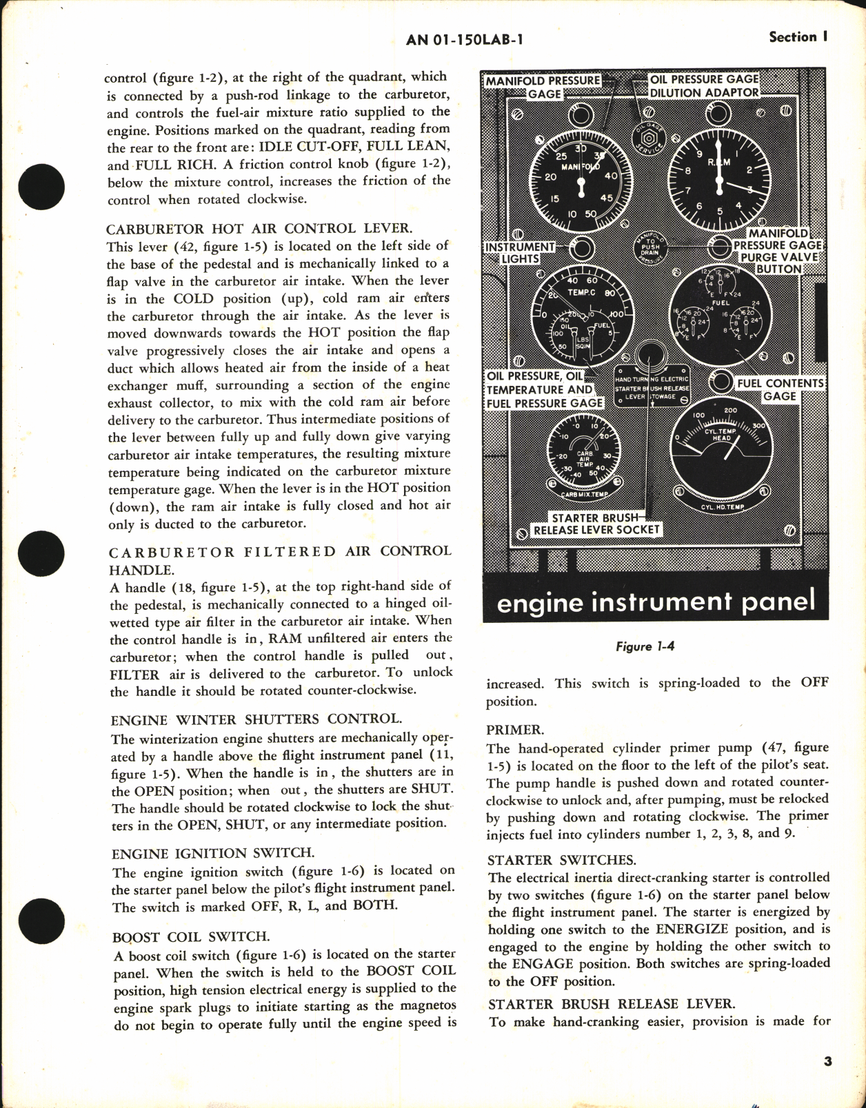 Sample page 7 from AirCorps Library document: Flight Handbook for L-20A