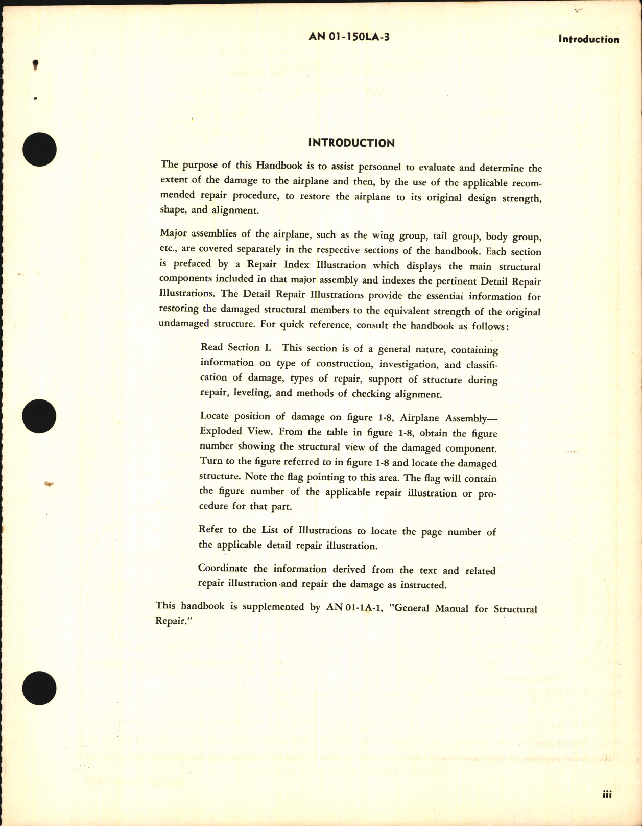 Sample page 5 from AirCorps Library document: Structural Repair Instructions for L-20A