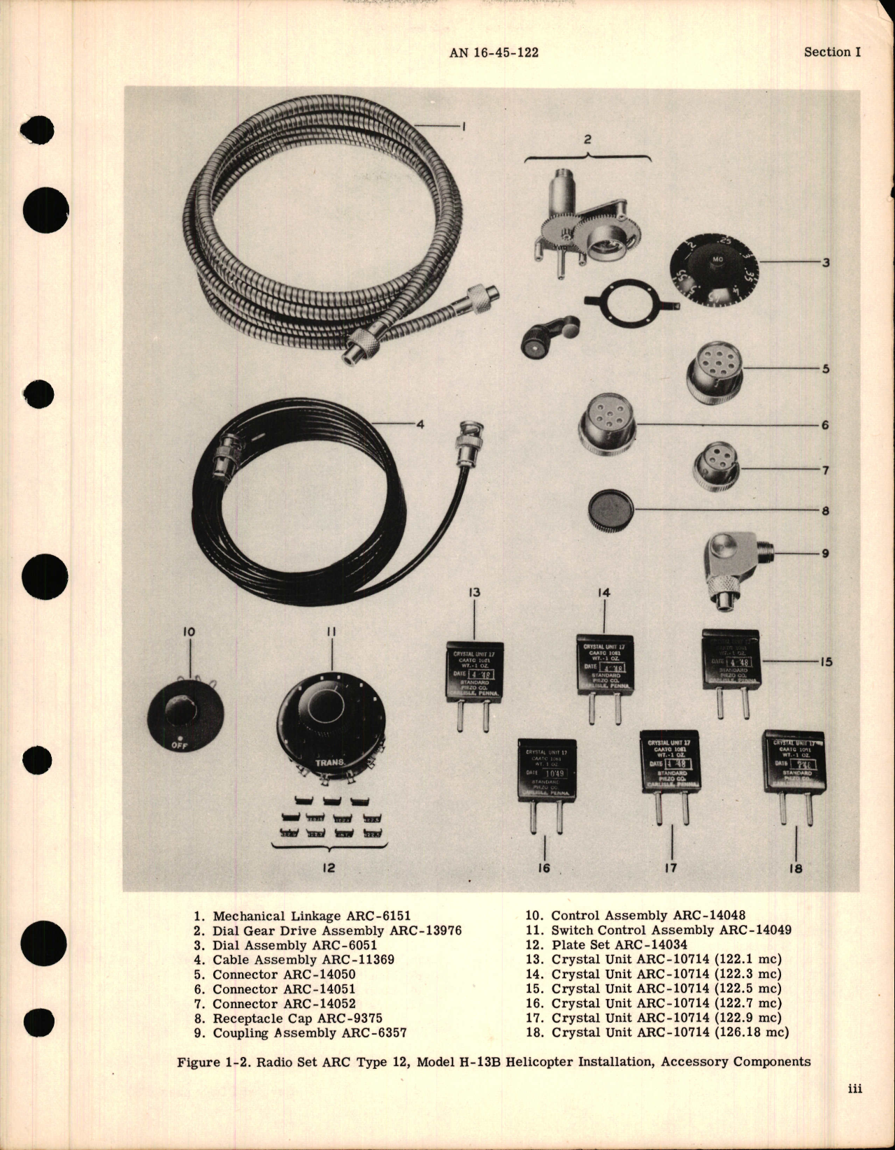 Sample page 7 from AirCorps Library document: Maintenance Instructions for Radio Set ARC Type 12