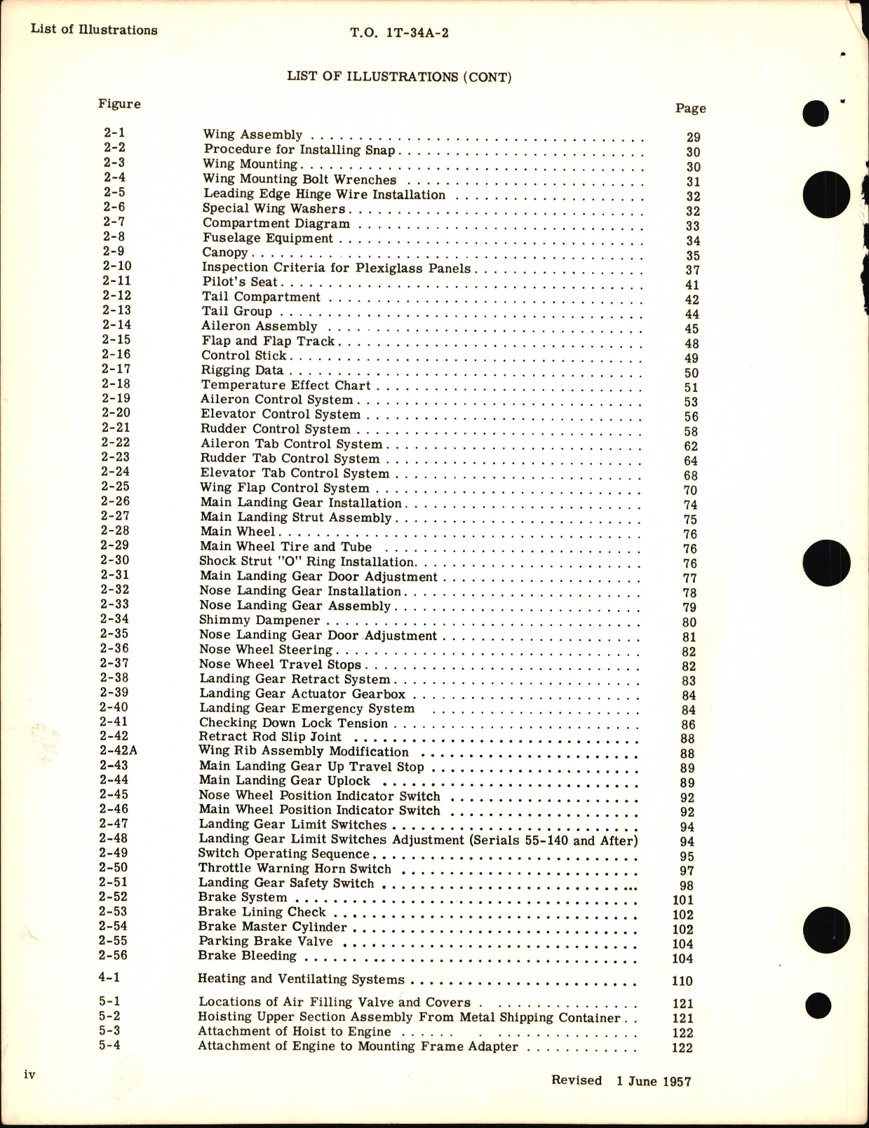 Sample page 6 from AirCorps Library document: Maintenance Manual for T-34A