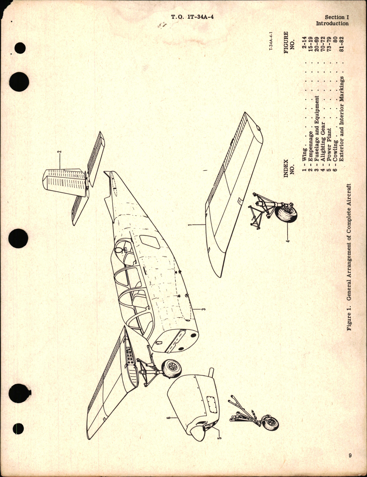 Sample page 7 from AirCorps Library document: Parts Catalog for T-34A