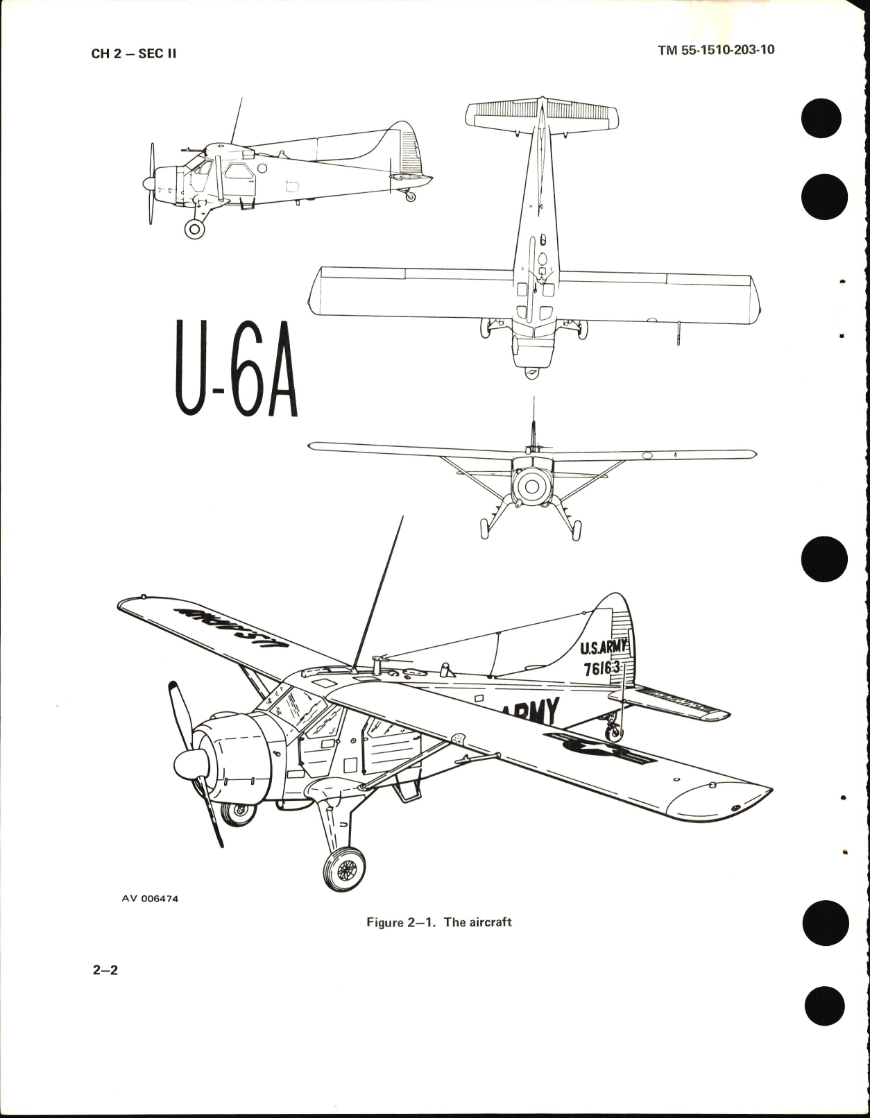 Sample page 8 from AirCorps Library document: Operators Manual for U-6A 