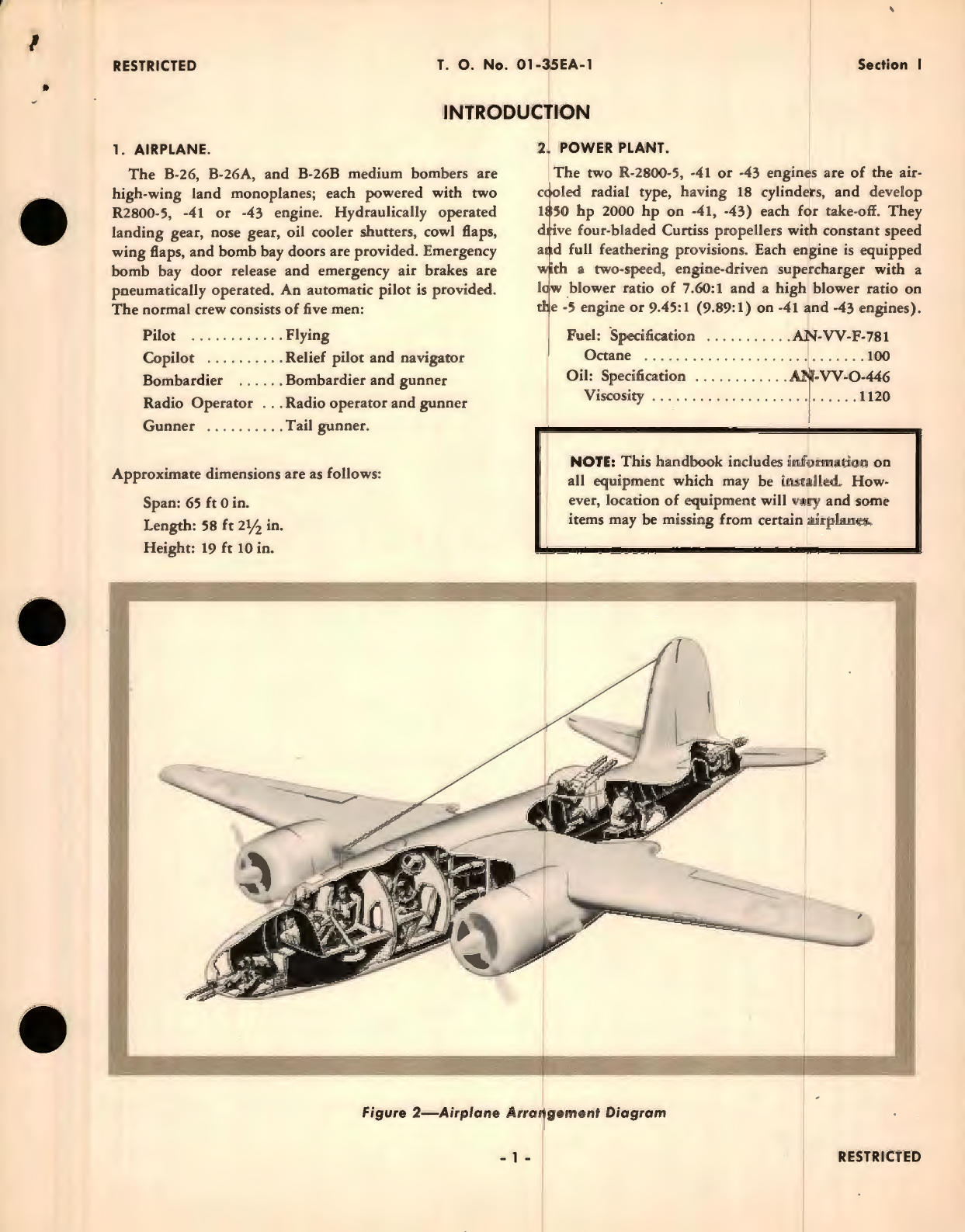 Sample page 7 from AirCorps Library document: A and B Airplanes for Pilot's Flight Operating Instructions