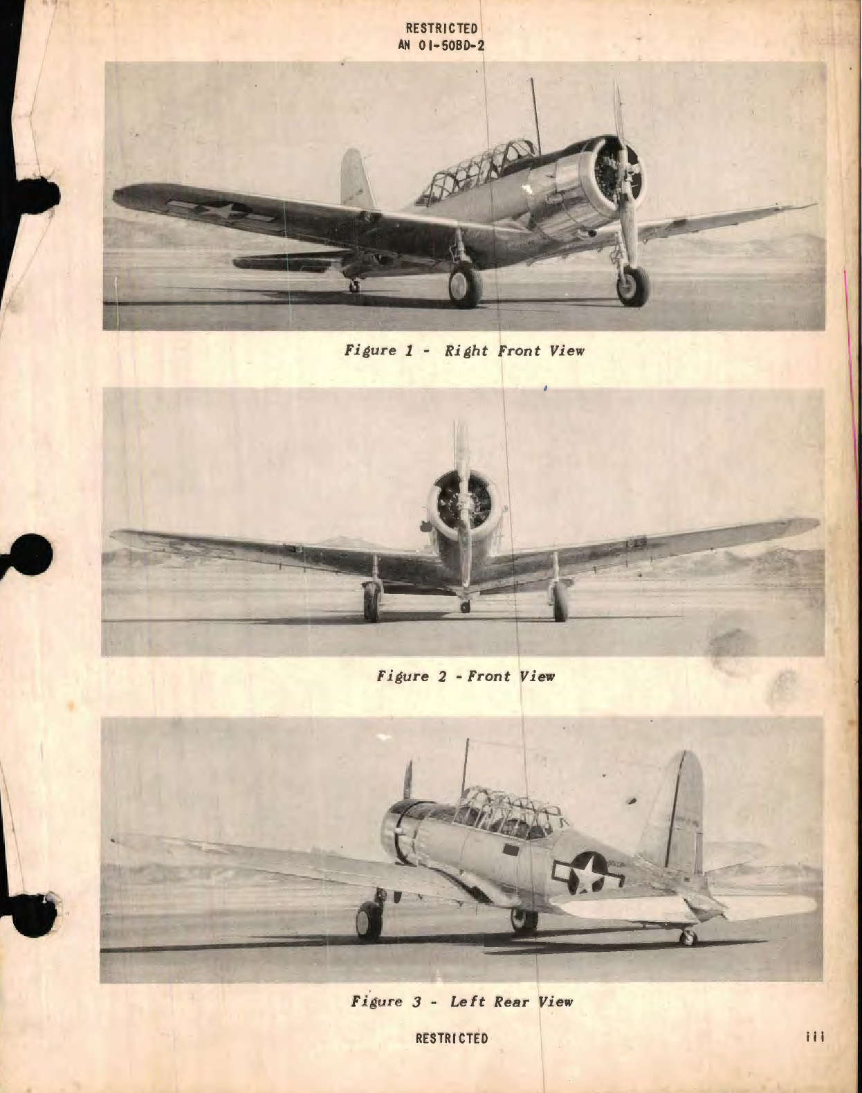 Sample page 5 from AirCorps Library document: Erection and Maintenance Instructions for Army Model BT-13B Navy Model SNV-2 Airplanes