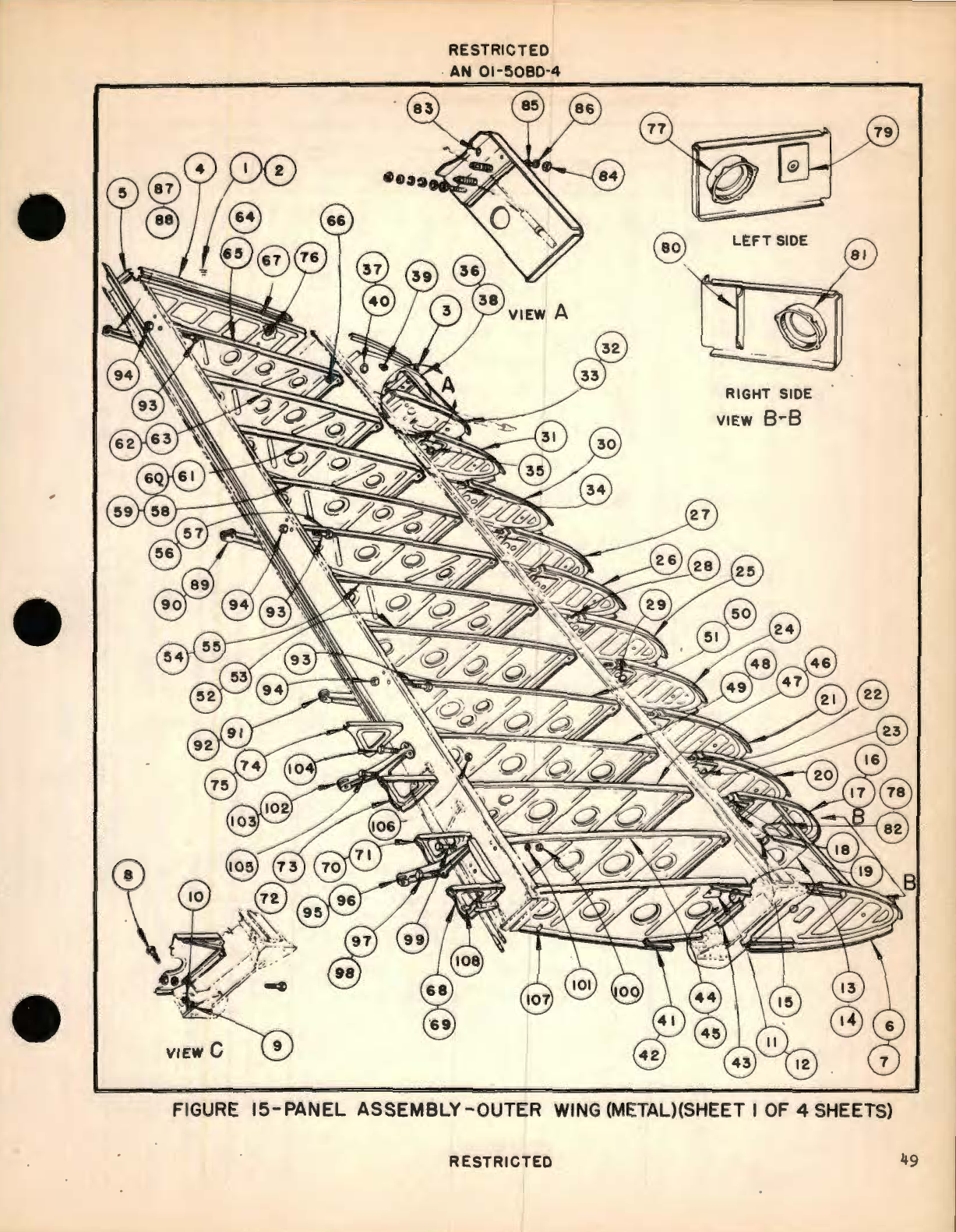 Sample page 9 from AirCorps Library document: Parts Catalog for Army Model BT-13B and Navy Model SNV-2