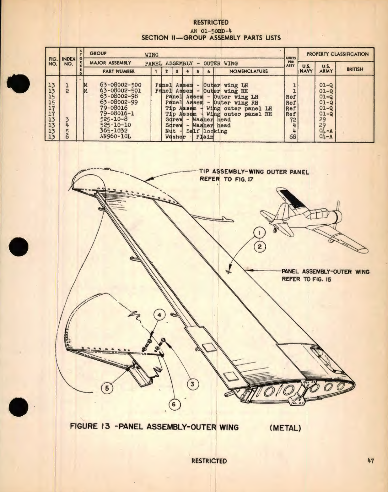 Sample page 7 from AirCorps Library document: Parts Catalog for Army Model BT-13B and Navy Model SNV-2