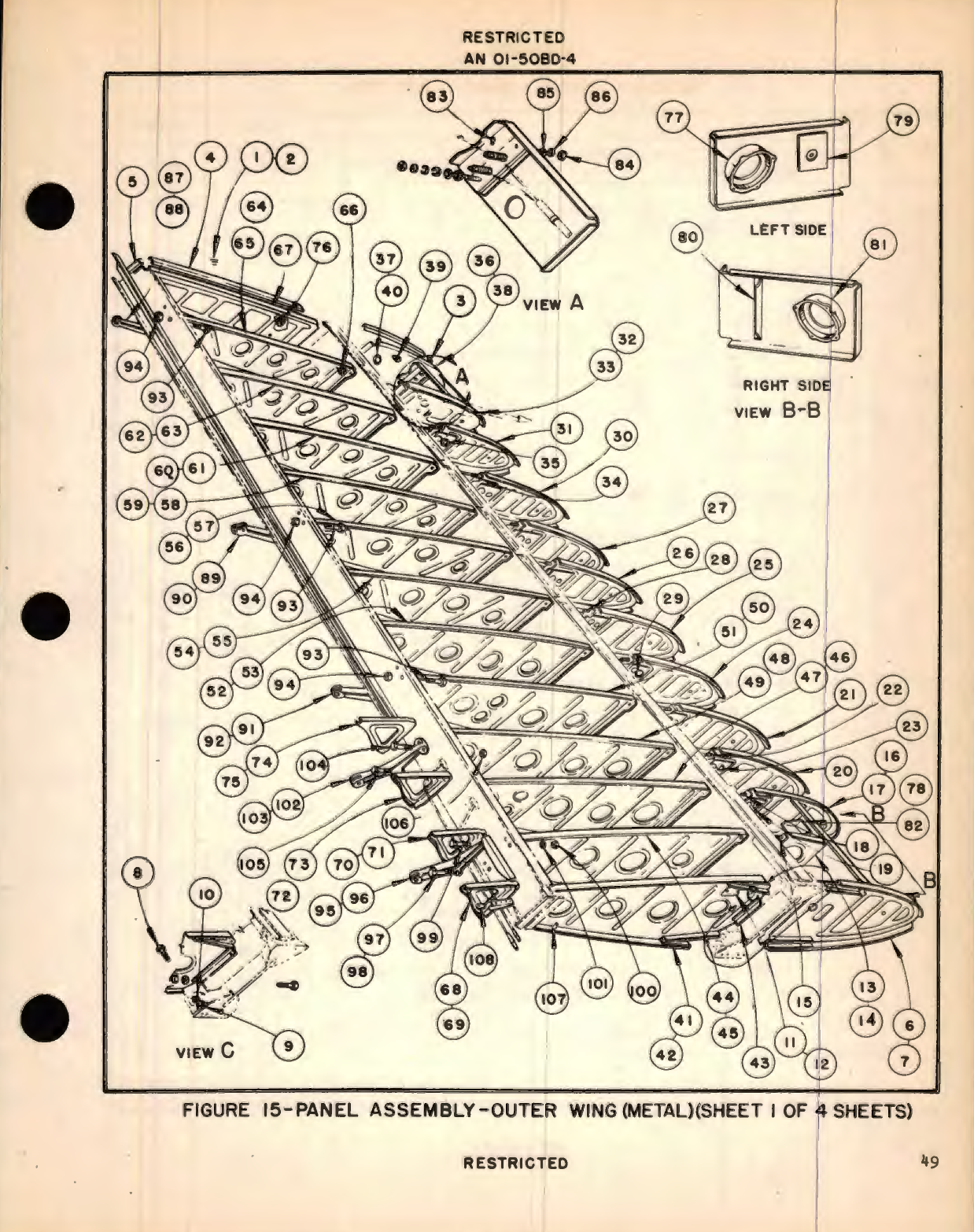 Sample page 9 from AirCorps Library document: Parts Catalog for Army Model BT-13B and Navy Model SNV-2