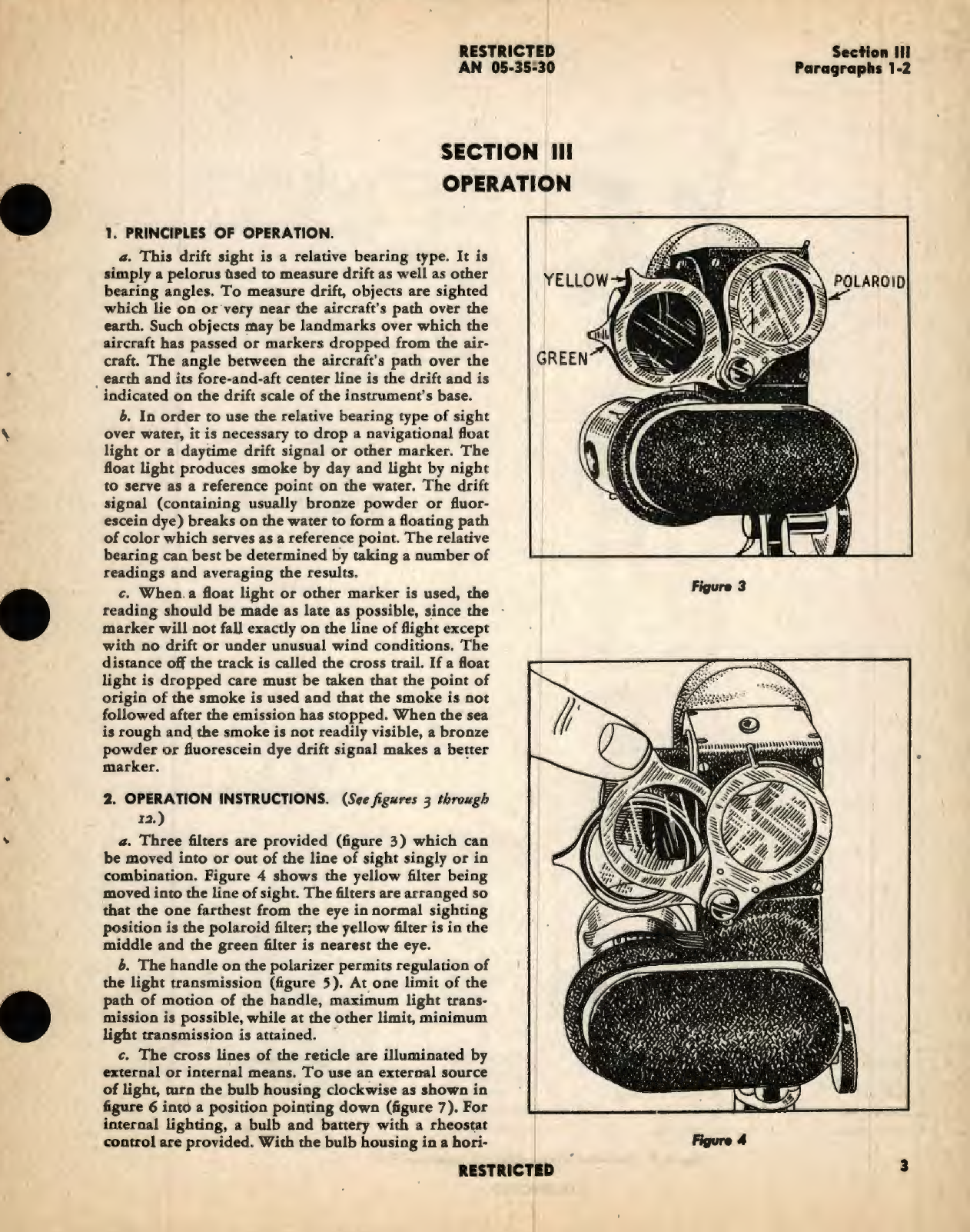 Sample page 7 from AirCorps Library document: Overhaul Instructions with Parts Catalog for Optical Head and Post Pelorus Drift Sight Mark 2C Type 713 and 713B 