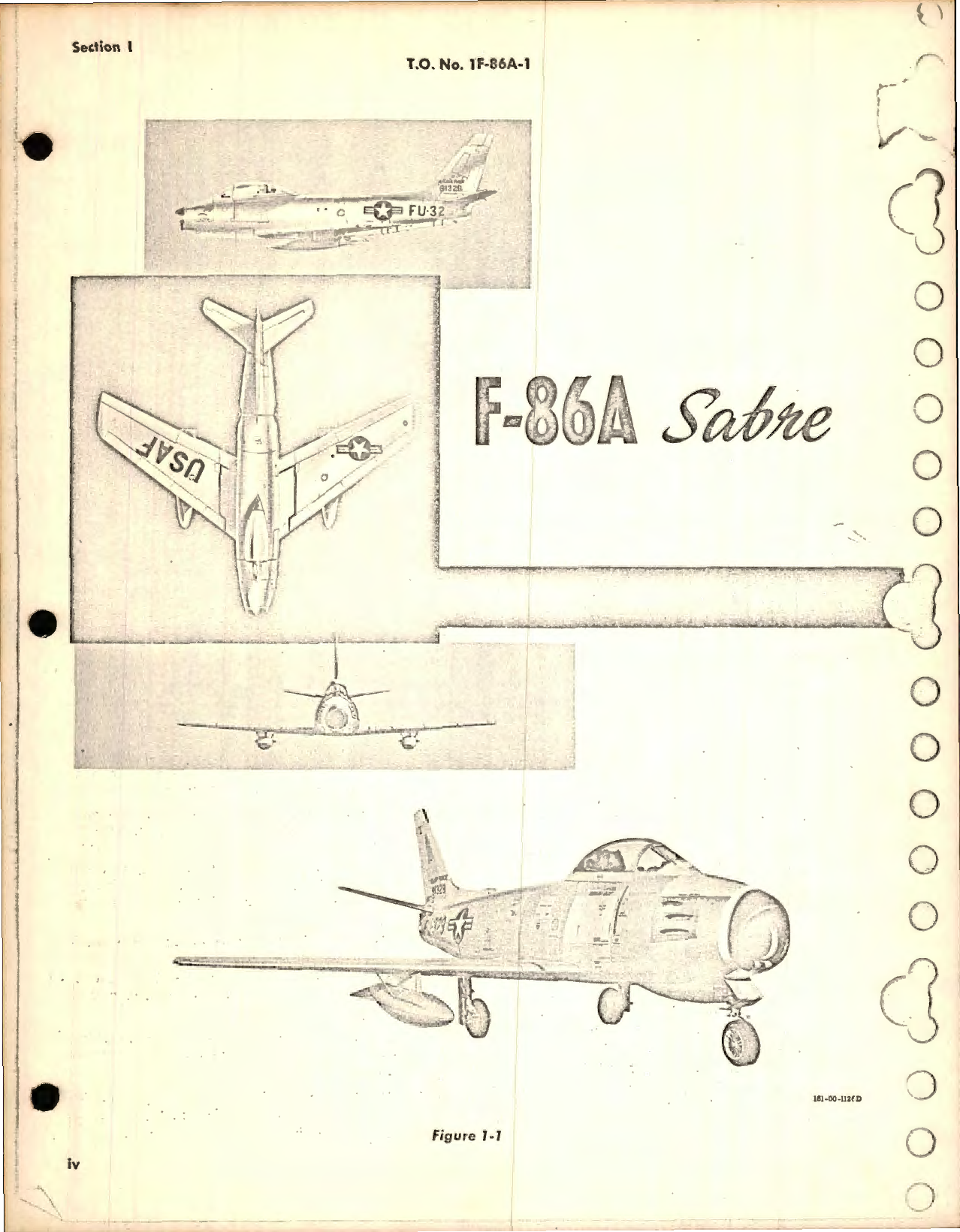 Sample page 5 from AirCorps Library document: Flight Handbook for F-86A