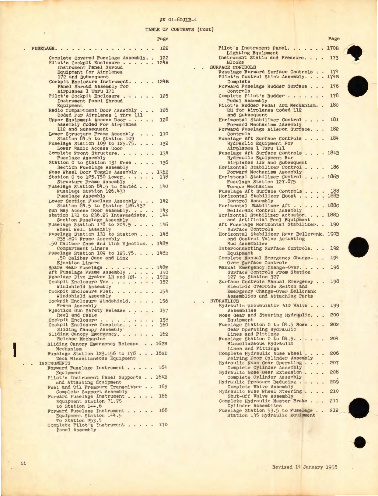 Sample page 7 from AirCorps Library document: Formerly AN 01-60JLB-4, Illustrated Parts Breakdown for USAF Series F-86E Aircraft