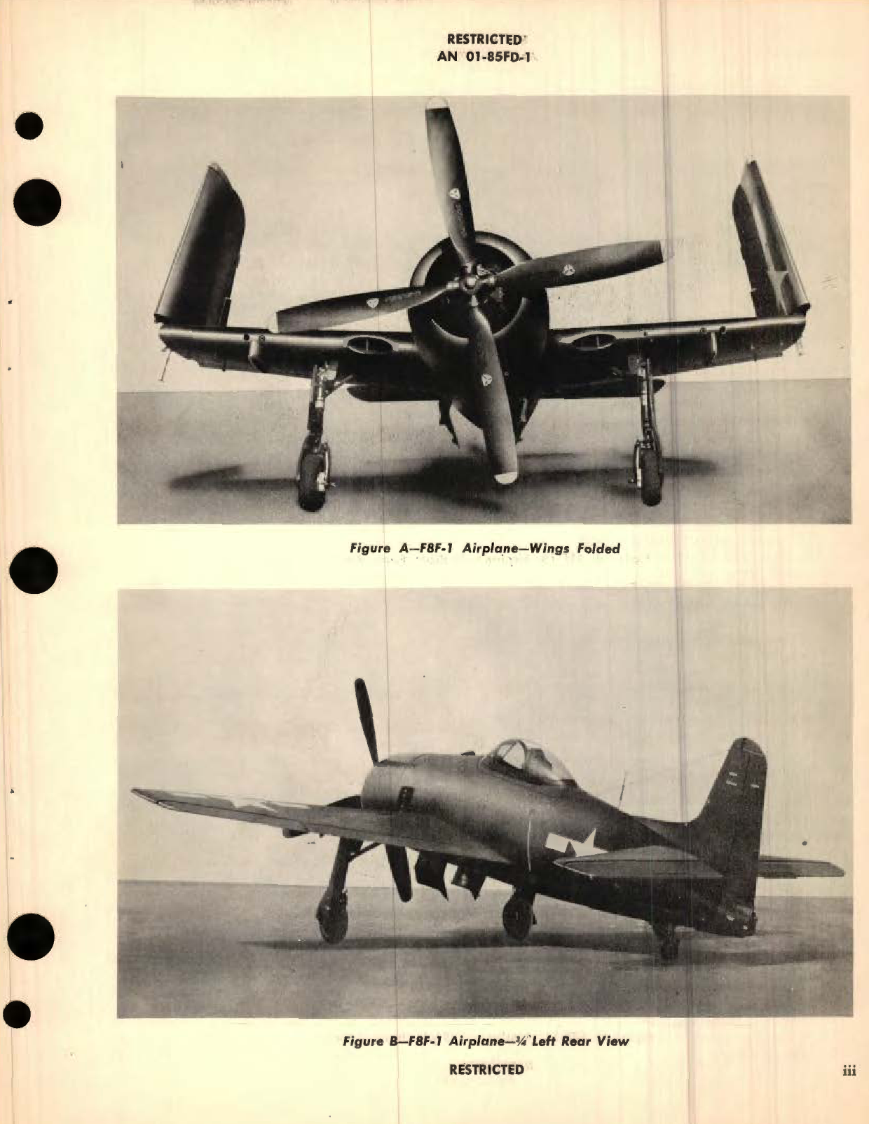 Sample page 5 from AirCorps Library document: Pilot's Handbook for Navy Models FSF-1,  FSF-1B,  F8F-1N, FSF-2, F8F-2N,  F8F-2P Aircraft