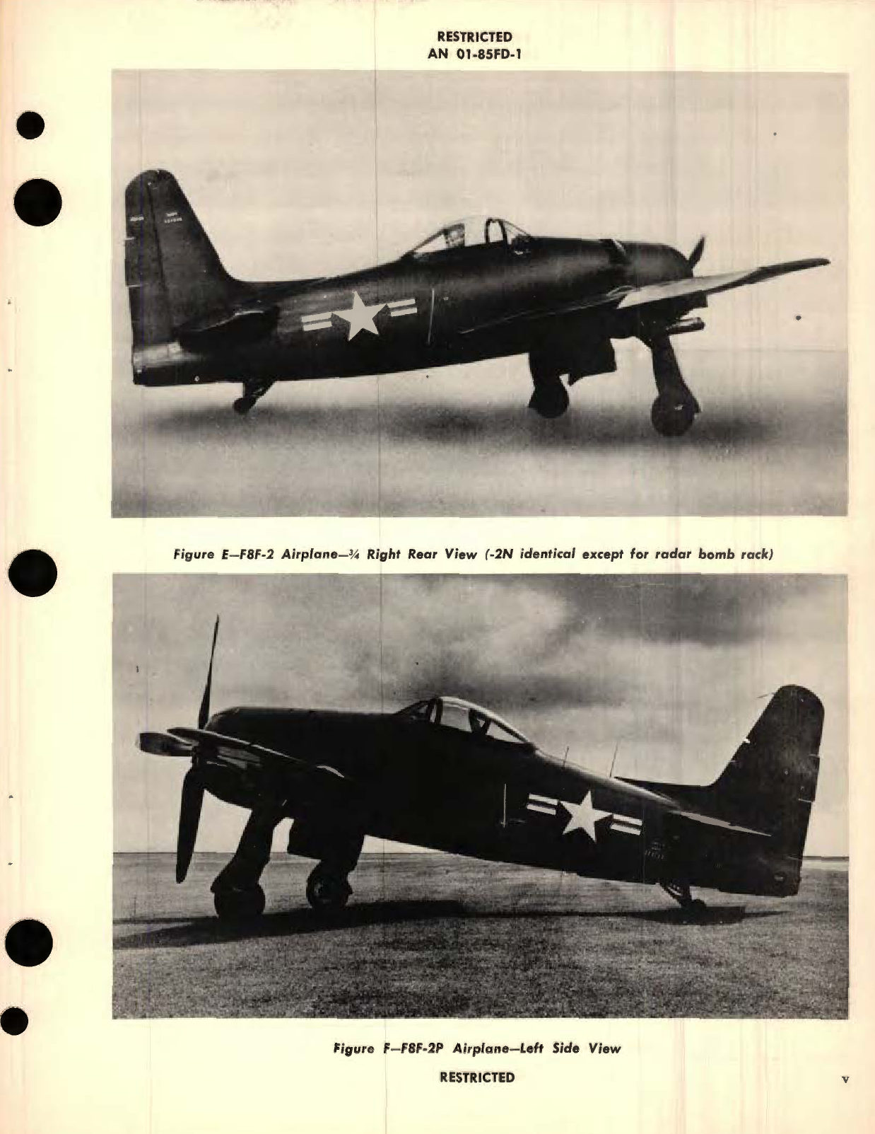 Sample page 7 from AirCorps Library document: Pilot's Handbook for Navy Models FSF-1,  FSF-1B,  F8F-1N, FSF-2, F8F-2N,  F8F-2P Aircraft