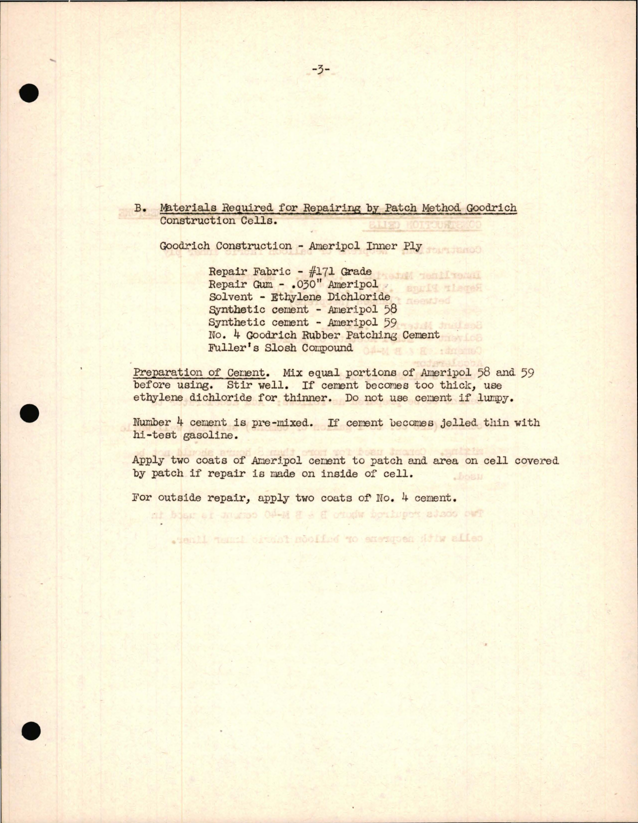 Sample page 7 from AirCorps Library document: General Repair Procedure for Self Sealing Fuel and Oil Cells