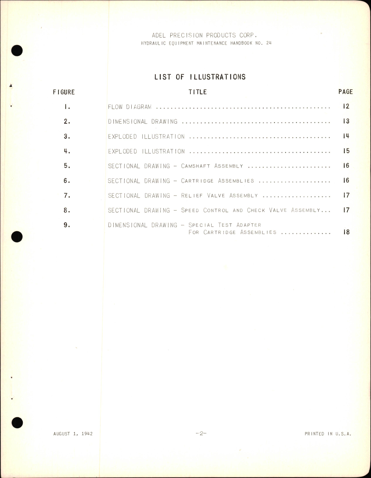 Sample page 5 from AirCorps Library document: Instructions with Parts Catalog for Quadruple Cowl Flap Selector Valve G10340 