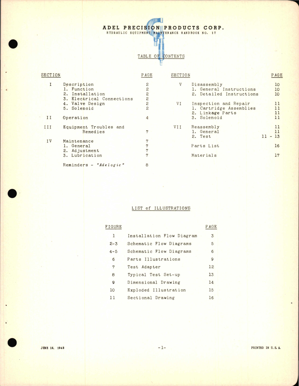 Sample page 5 from AirCorps Library document: Instructions with Parts for Solenoid Operated Momentary Reversing Valve - D10490 