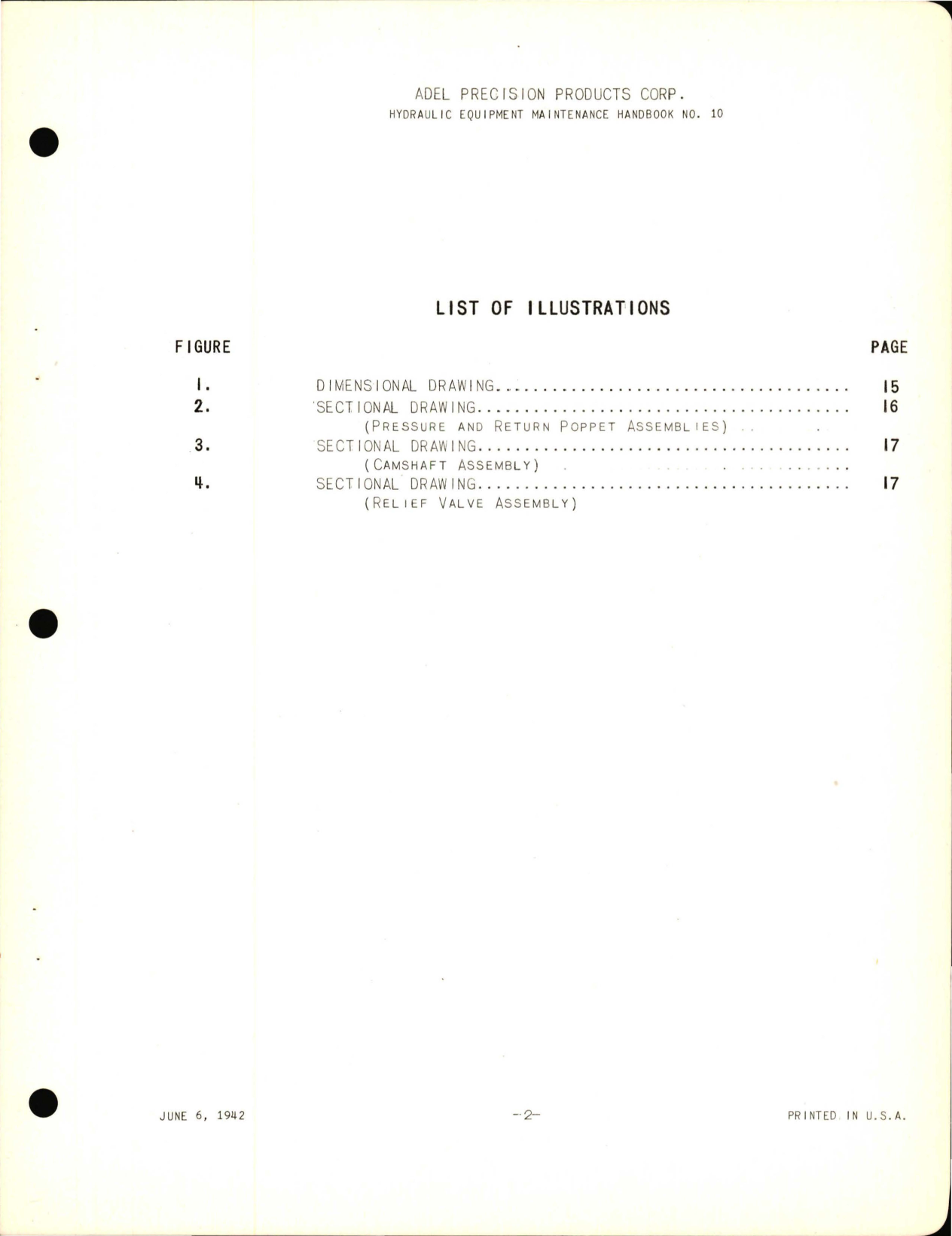 Sample page 5 from AirCorps Library document: Instructions with Parts Catalog for Cowl Flap Valve - D9702