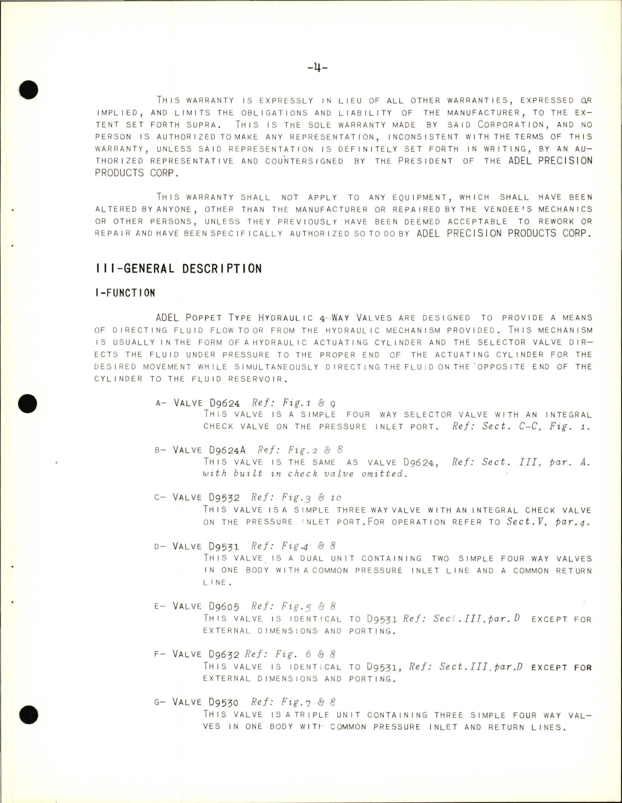Sample page 7 from AirCorps Library document: Instructions with Parts Catalog for Dural Seat Selector Valve