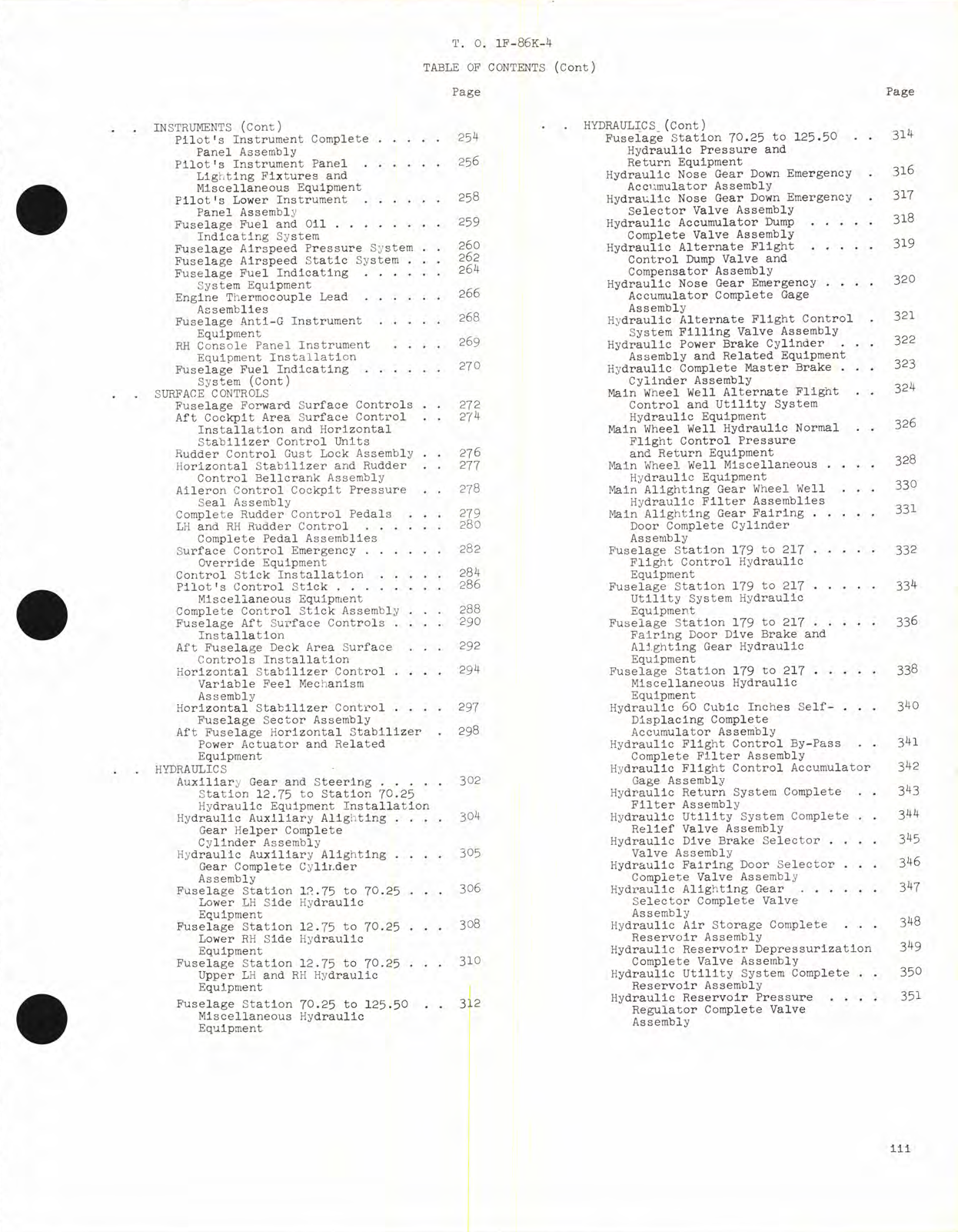 Sample page 5 from AirCorps Library document: Illustrated Parts Breakdown for F-86K Aircraft