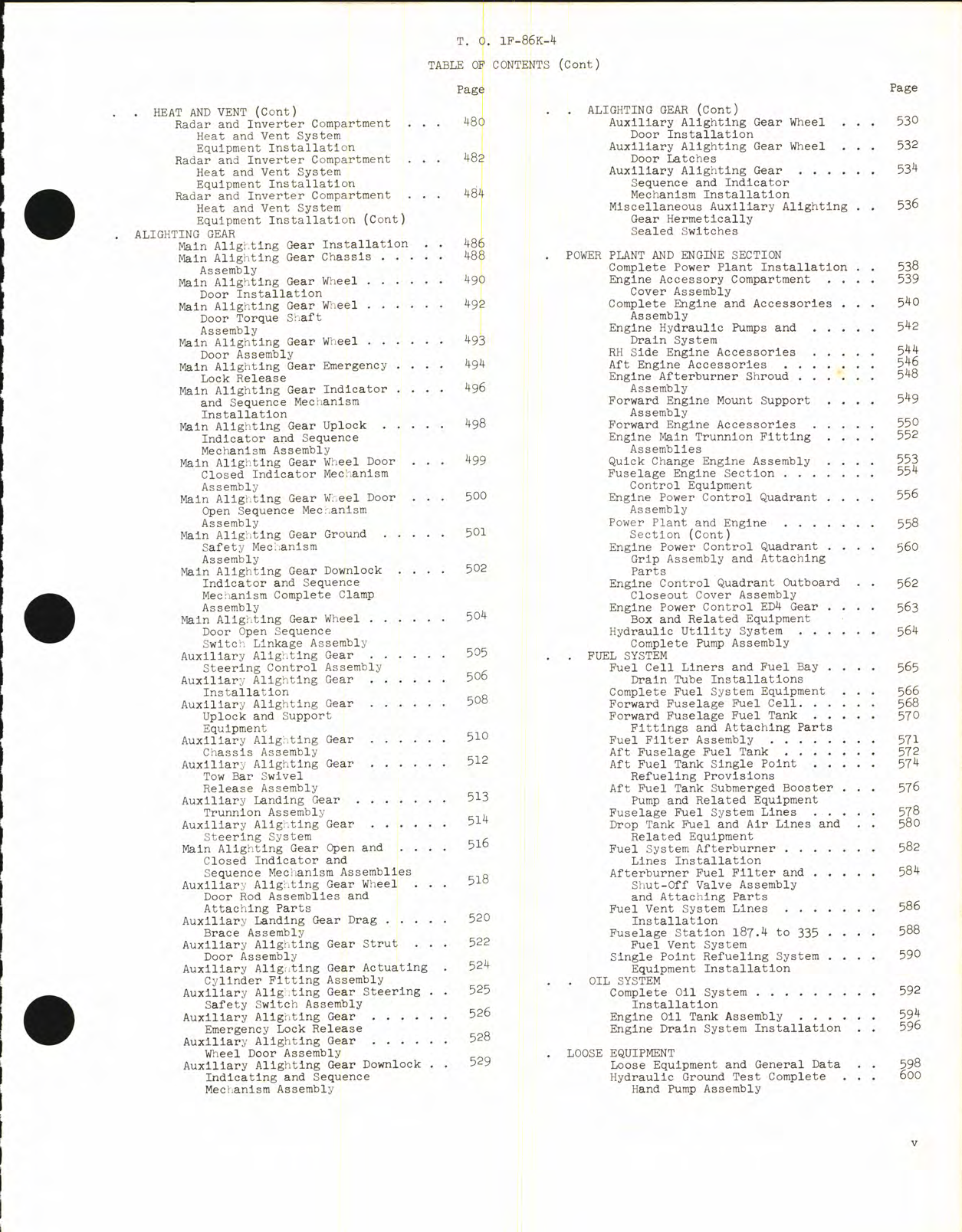 Sample page 7 from AirCorps Library document: Illustrated Parts Breakdown for F-86K Aircraft