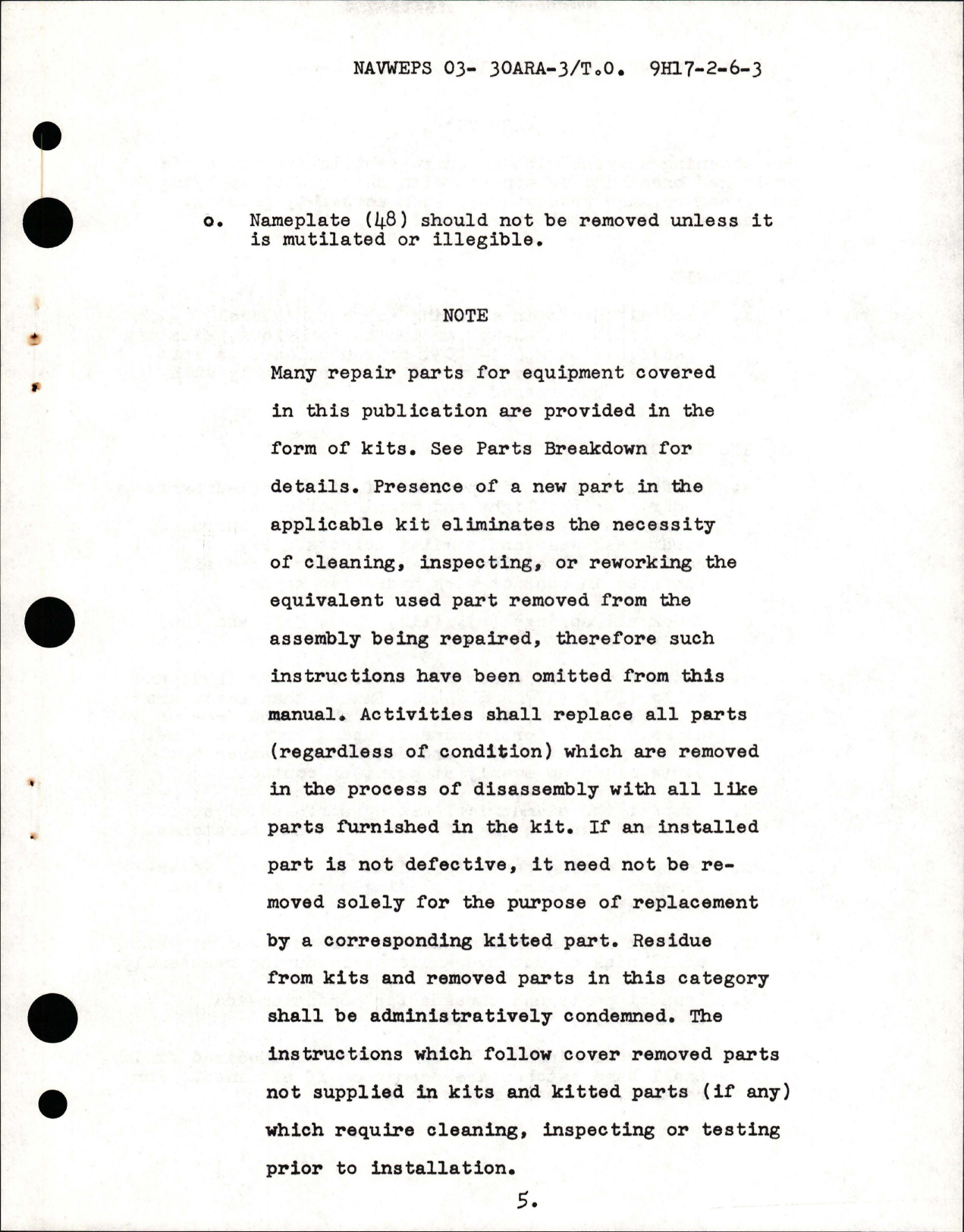 Sample page 5 from AirCorps Library document: Overhaul Instructions with Parts Breakdown for Pressure Regulator and Unloading Valve Assembly Flow - Part 11A014-1 