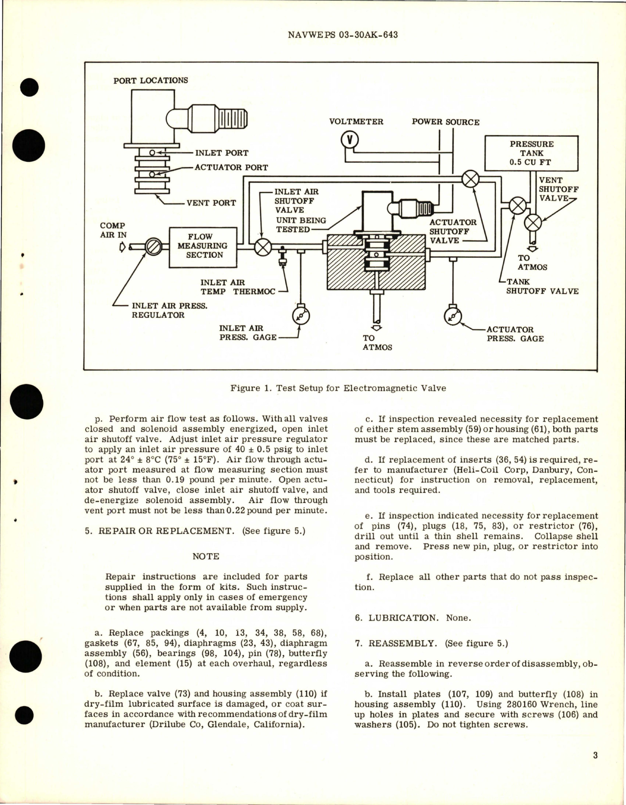 Sample page 5 from AirCorps Library document: Overhaul Instructions with Parts Breakdown for Pneumatic Air Pressure Regulator - 3 inch Diameter - Part 105460-320-2, SR 7
