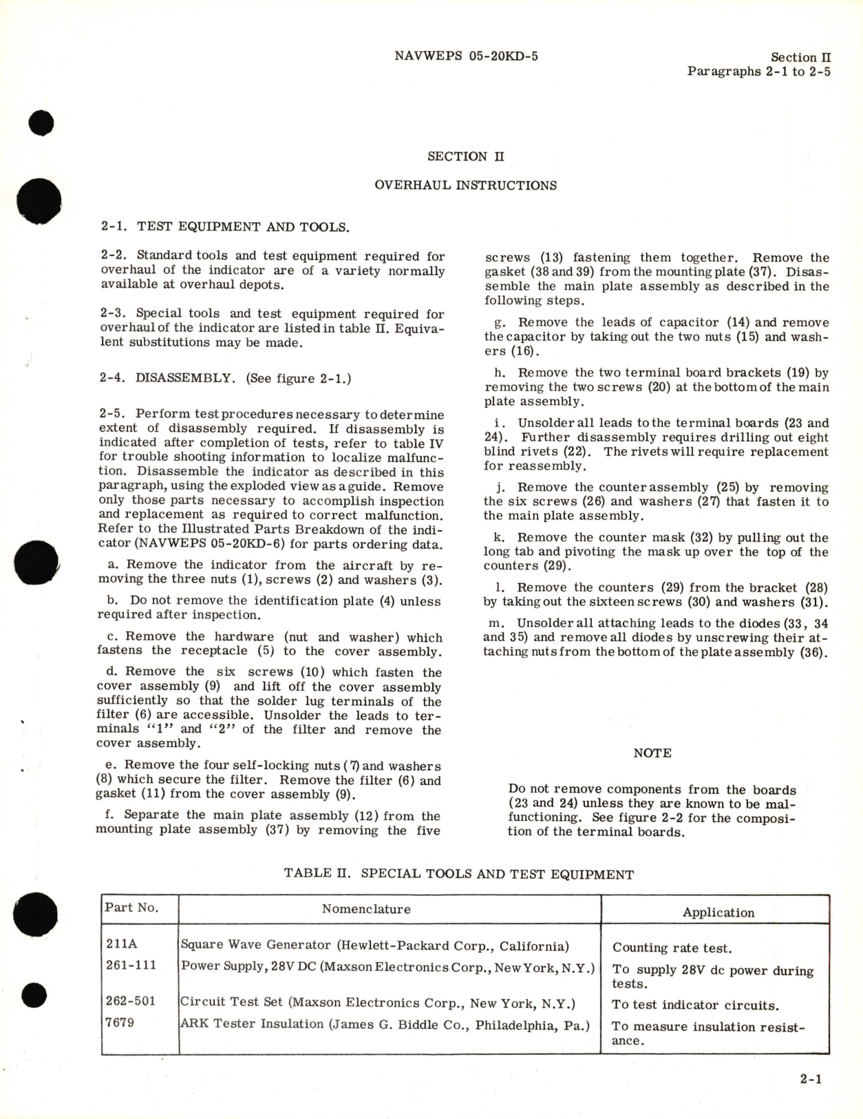 Sample page 7 from AirCorps Library document: Overhaul Instructions for Counting Accelerometer Indicator Model No. 262 Type No. MS25448-1 