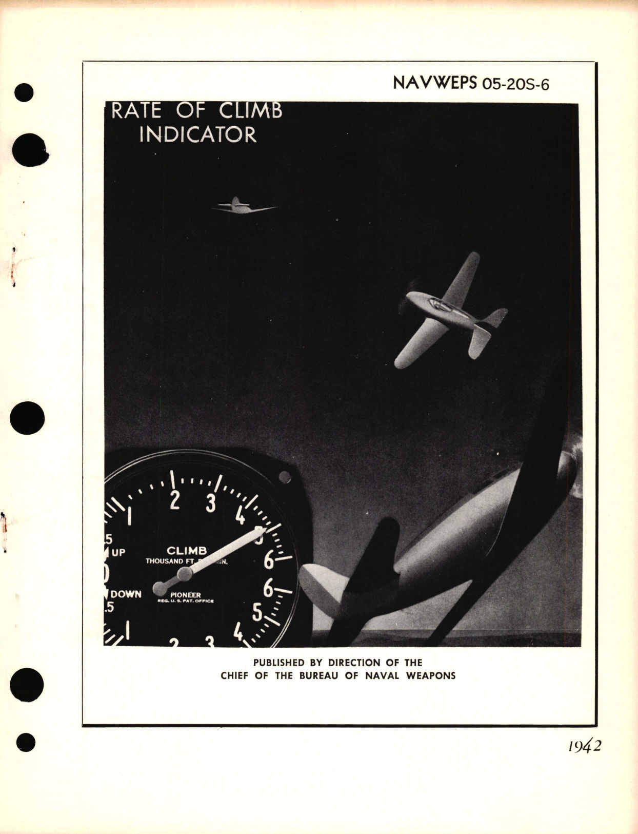 Sample page 1 from AirCorps Library document: Rate of Climb Indicator 