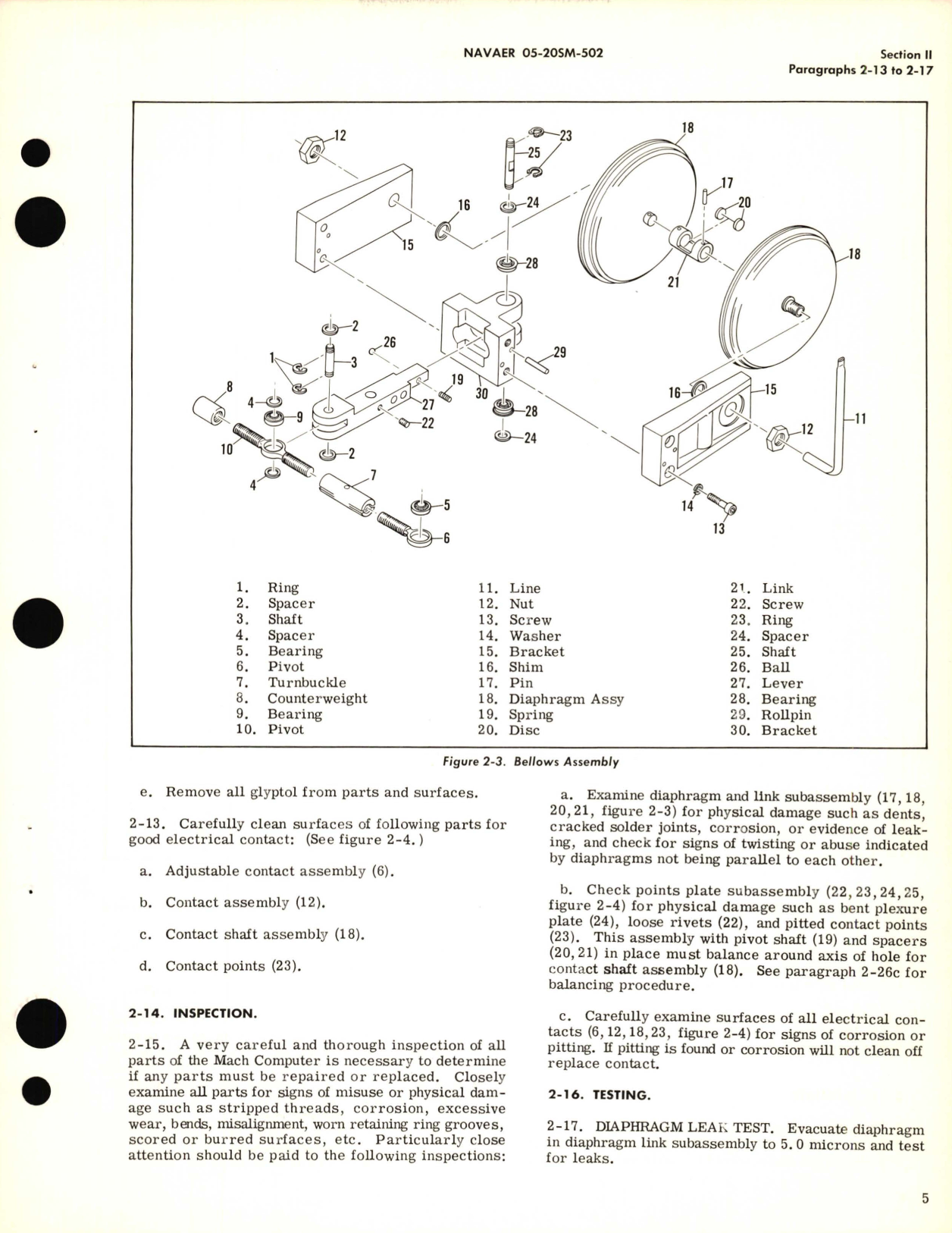 Sample page 9 from AirCorps Library document: Overhaul Instructions for MACH Computer Type No. CA514 Part No. 900988 